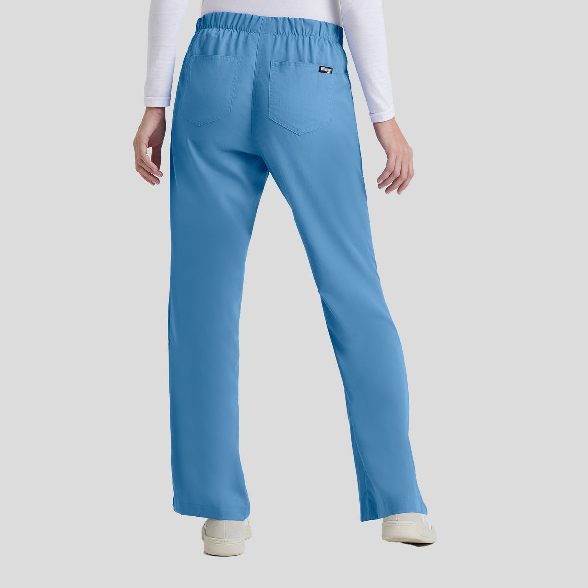 Riley 5-Pocket Mid-Rise Flared Leg Scrub Pant | Ciel
