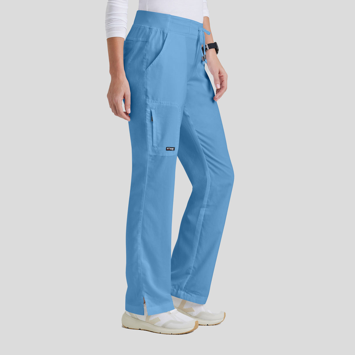 Mia 6-Pocket Low-Rise Straight Leg Scrub Pant | Ciel