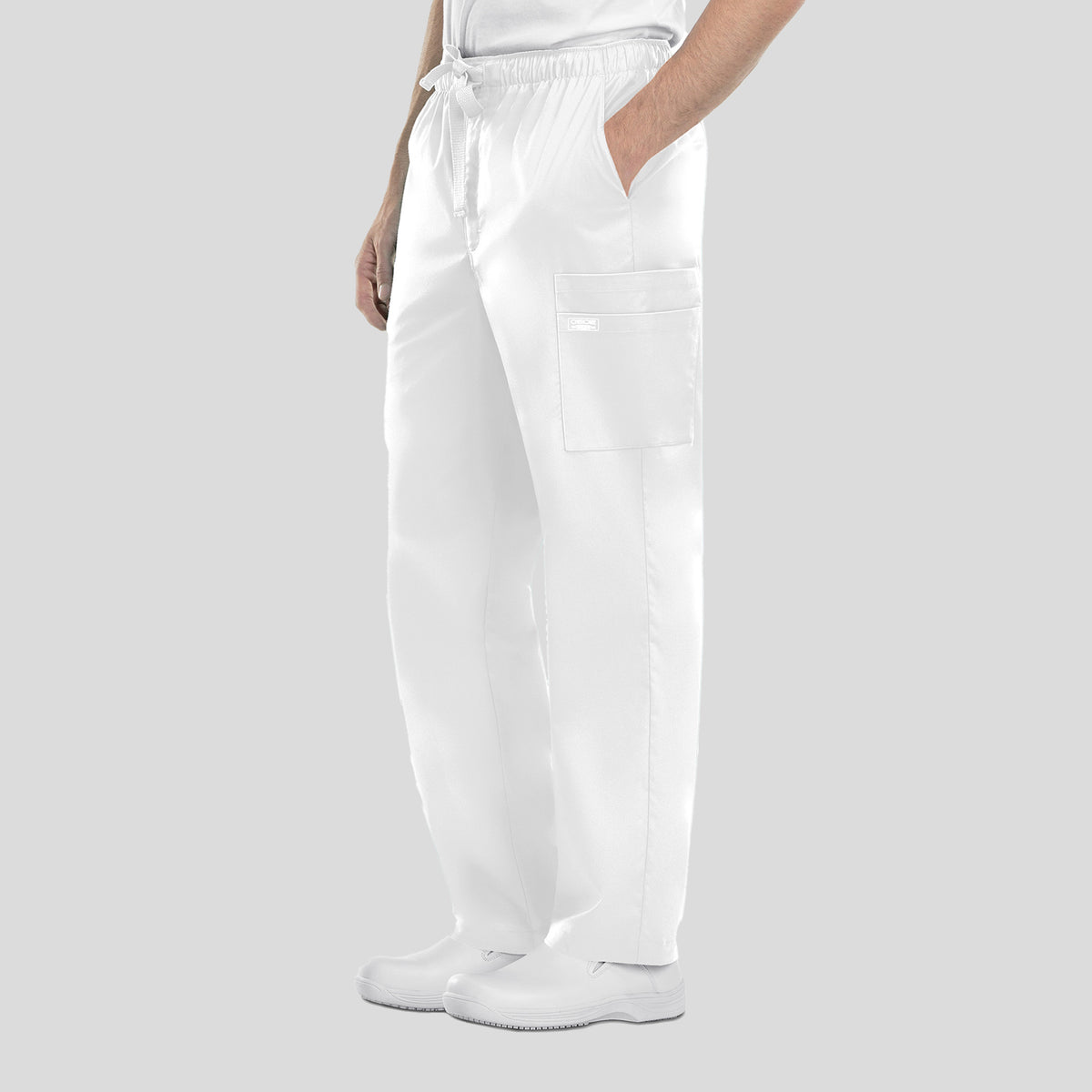 Men's Utility Scrub Pant | White