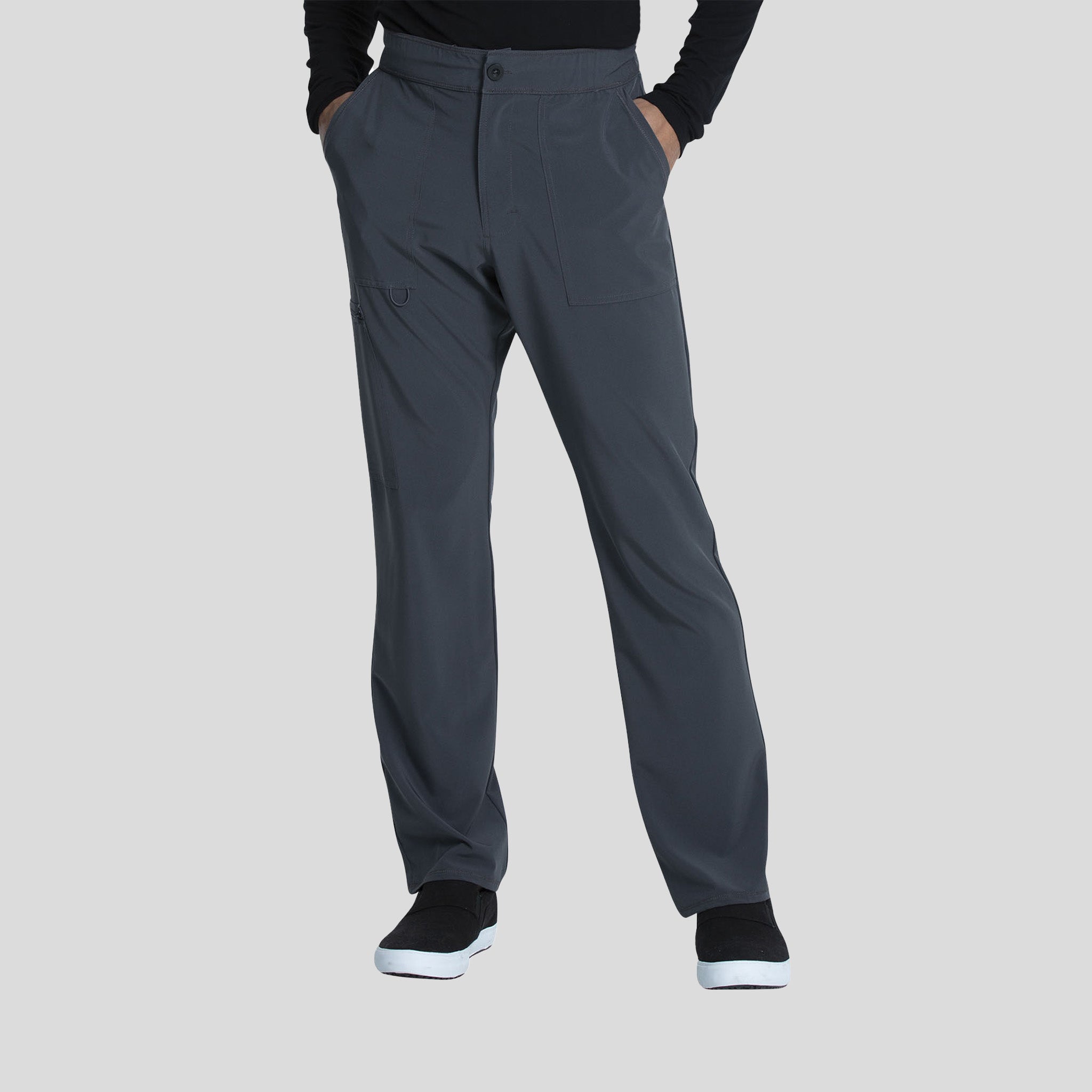 Men's Fly Front Cargo Pant | Pewter