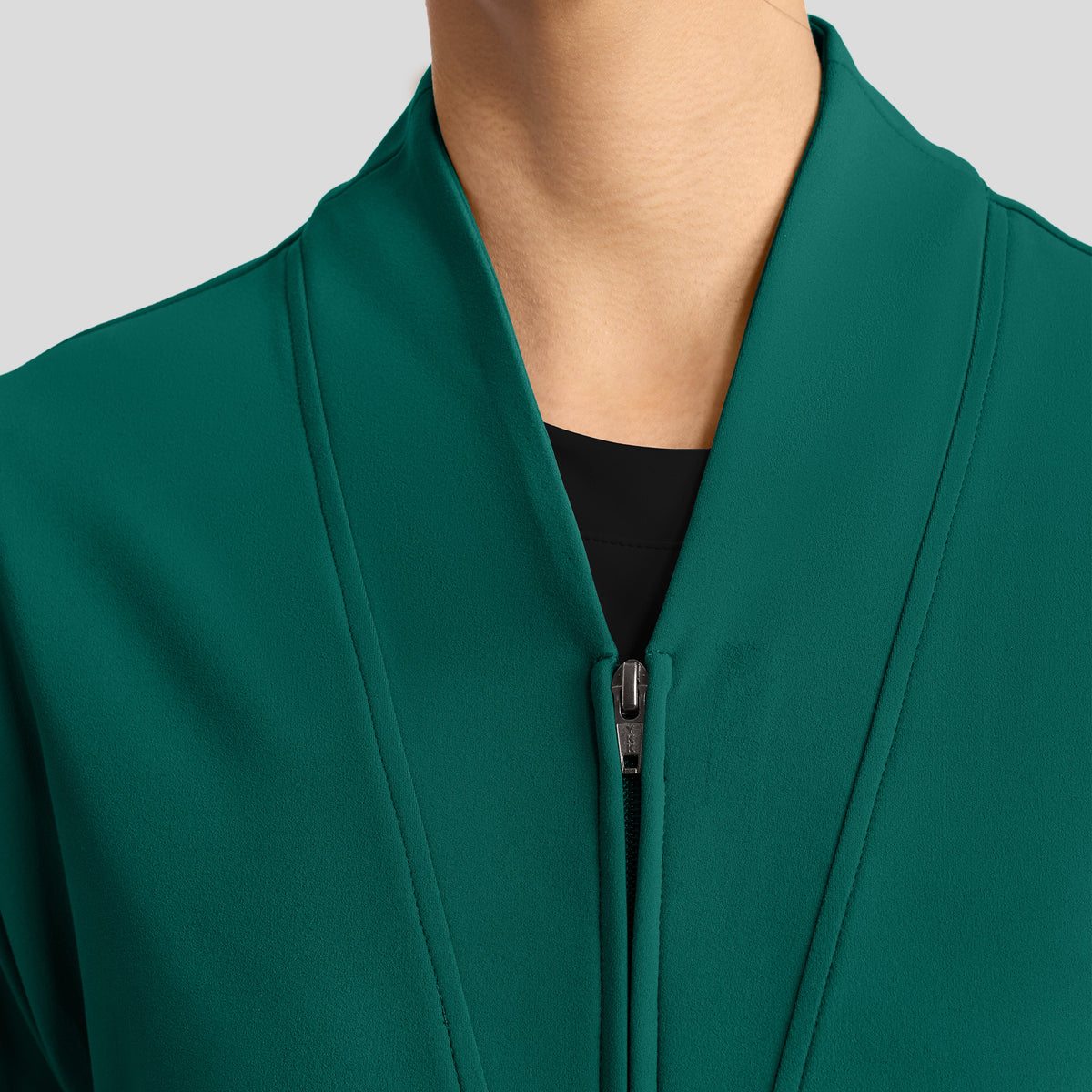 Achieve Warm-Up Scrub Jacket | Hunter