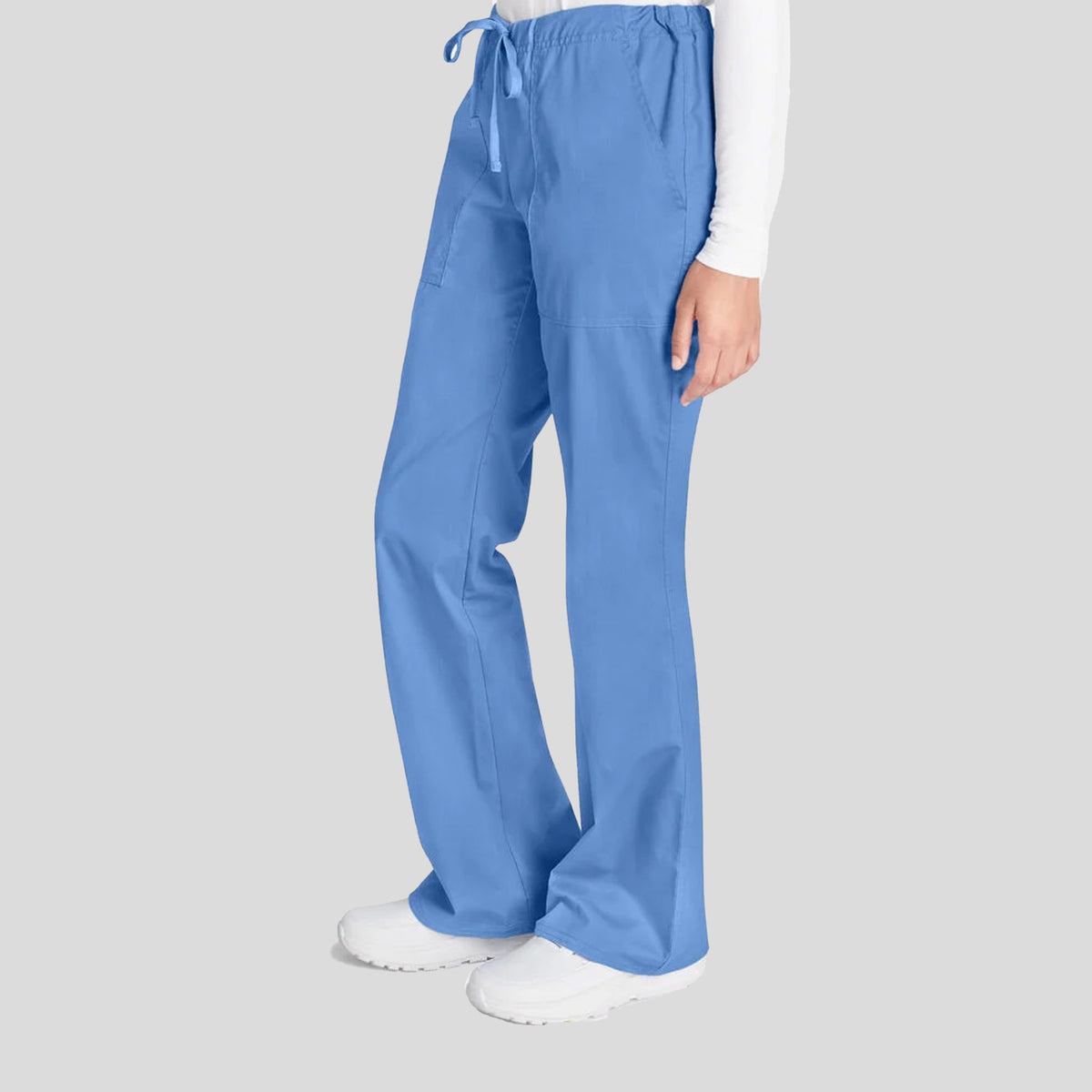 Flare Leg Drawstring Scrub Pant | Ciel