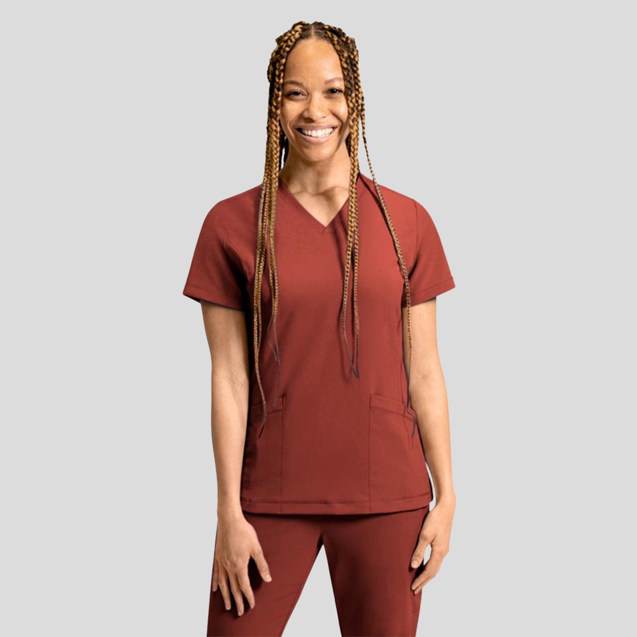 Women's V-Neck Top | Canyon Dust