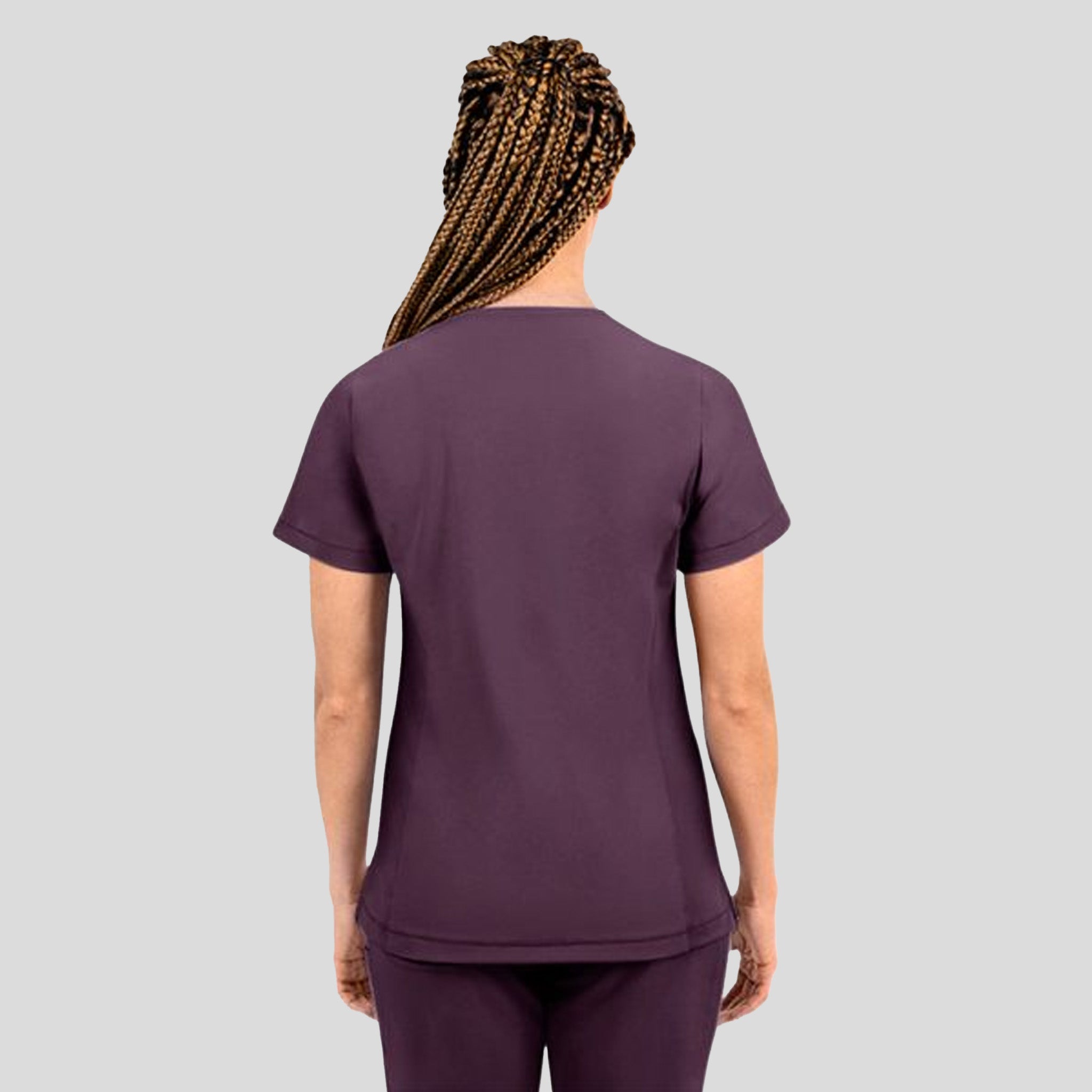 Women's V-Neck Top | Raisin