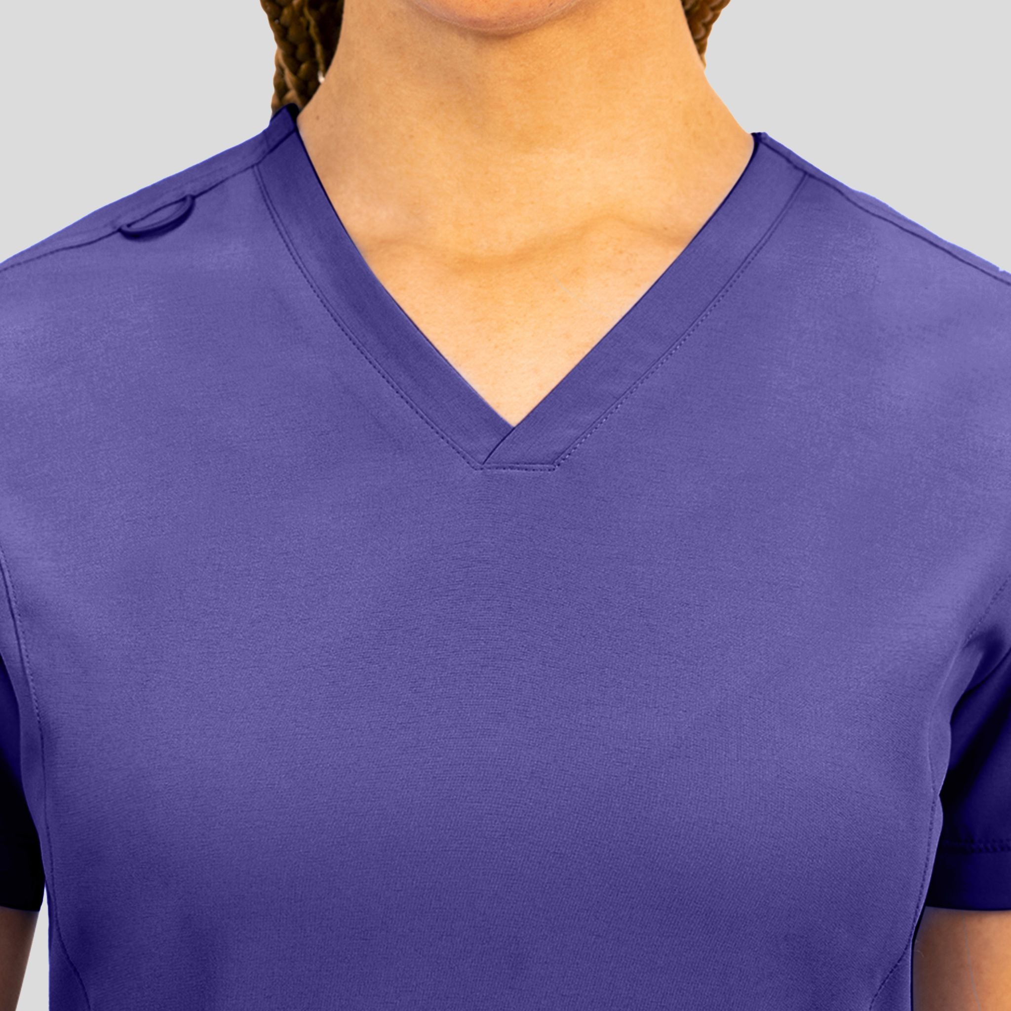 Women's V-Neck Top | Grape