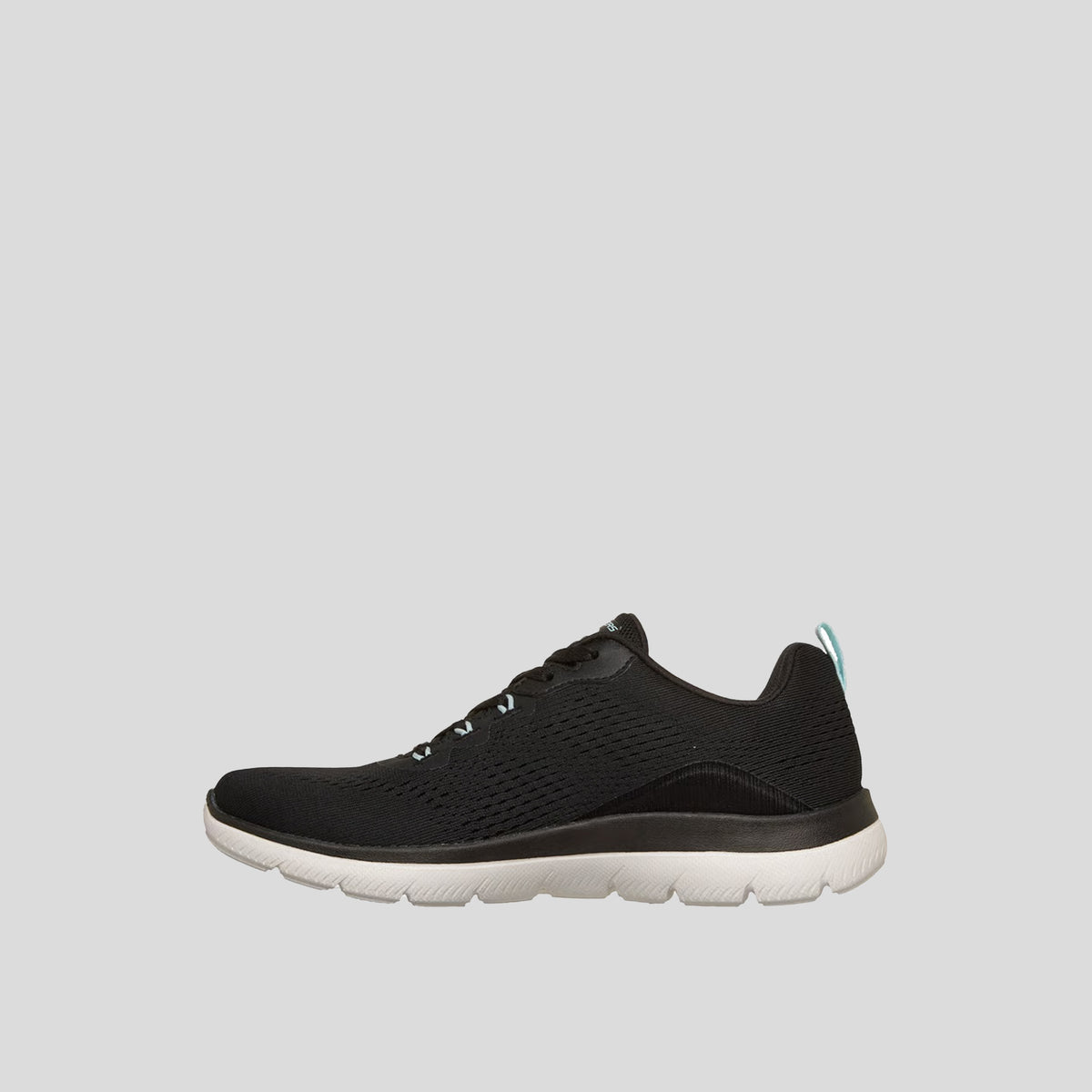 Women's Arch Fit Summits - Daily Flow | Black/Lt Blue