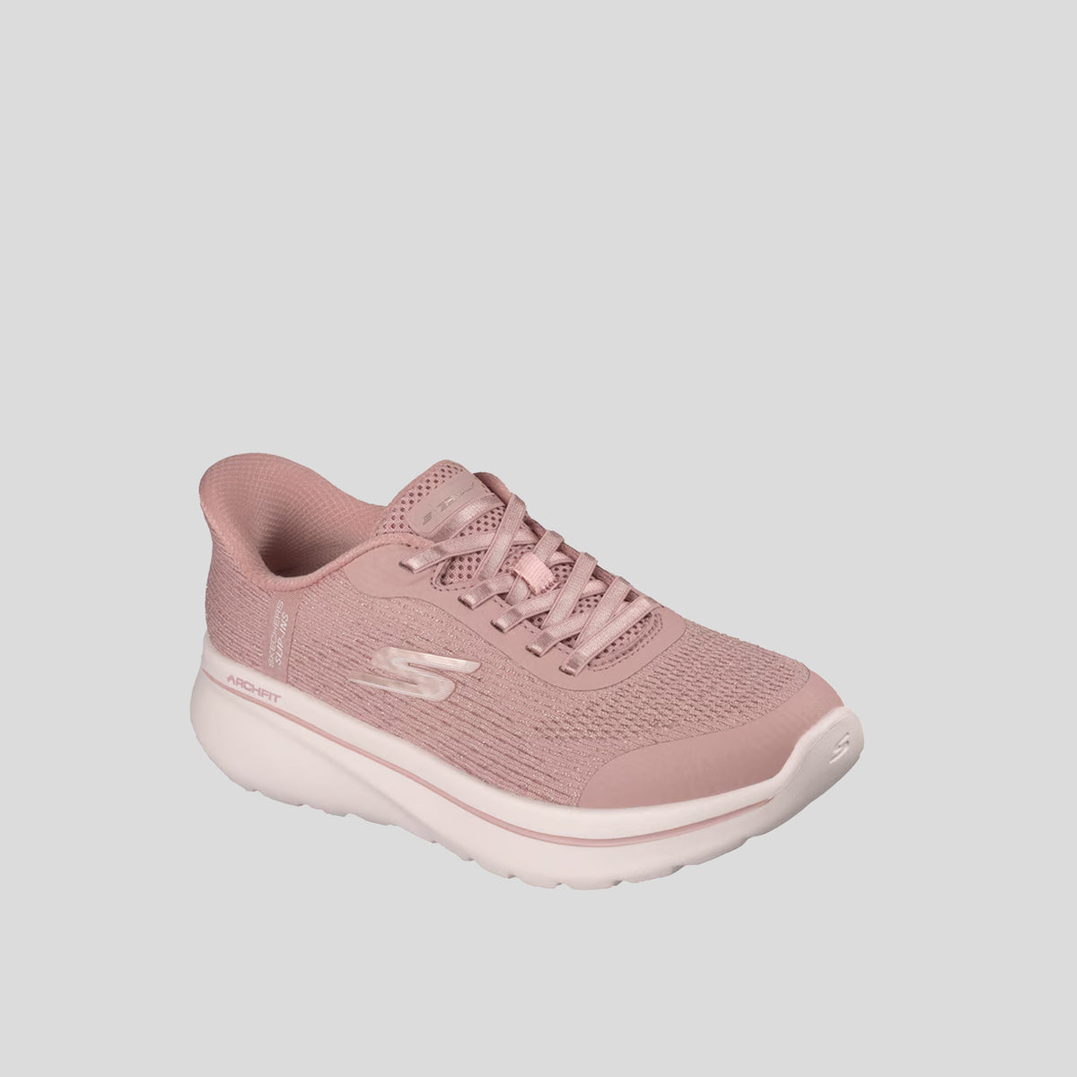 Skechers Slip-ins Relaxed Fit: GO WALK Arch Fit N-Joy - Ria | Mauve