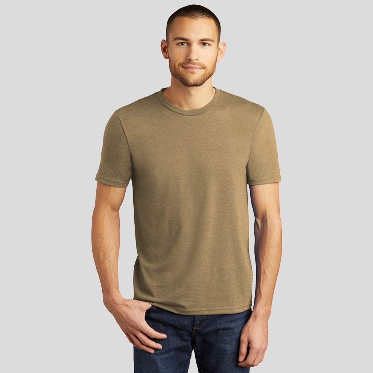 Perfect Triยฎ Tee | Coyote Brown Heather