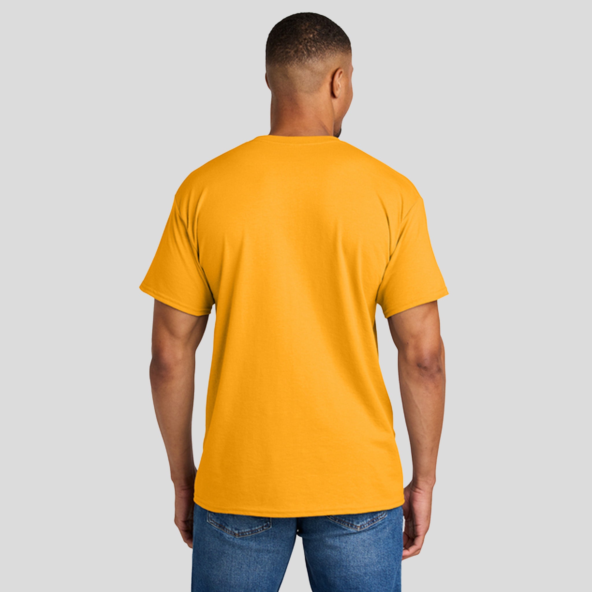 Gildanยฎ DryBlendยฎ 50 Cotton/50 Poly T-Shirt | Gold