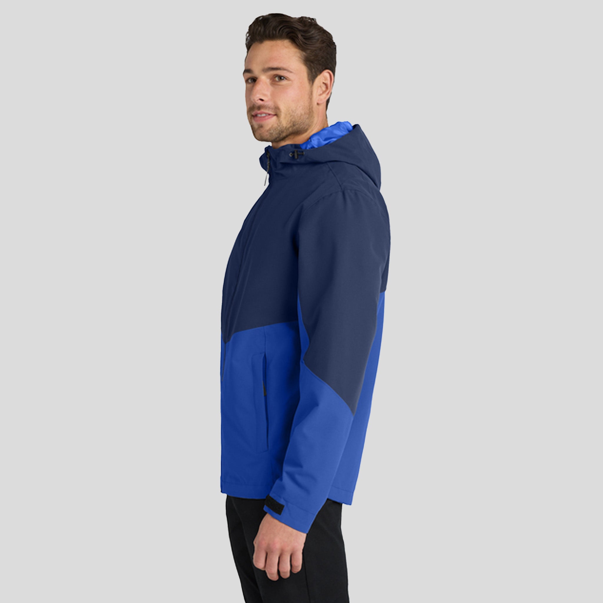 Tech Rain Jacket | Estate Blue/Cobalt Blue