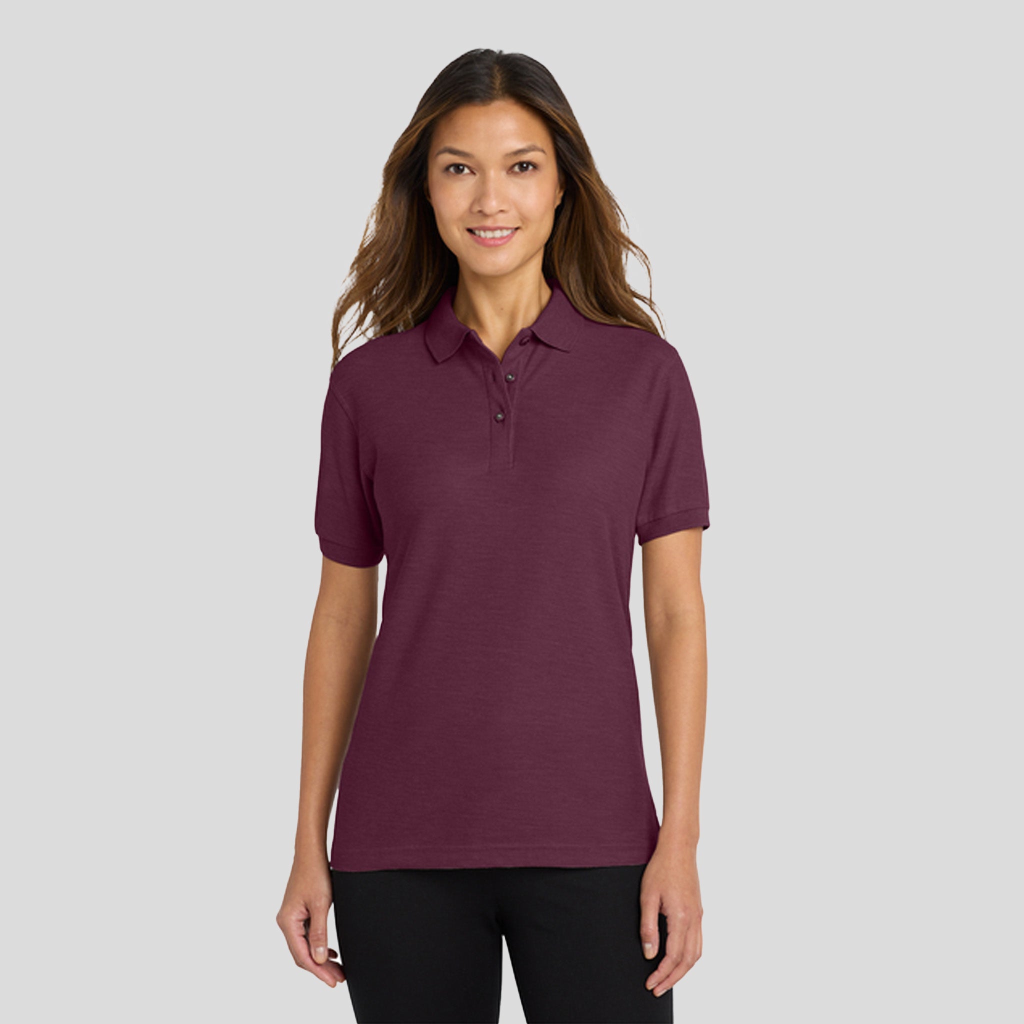 Women's Silk Touchβ’ Polo | Maroon