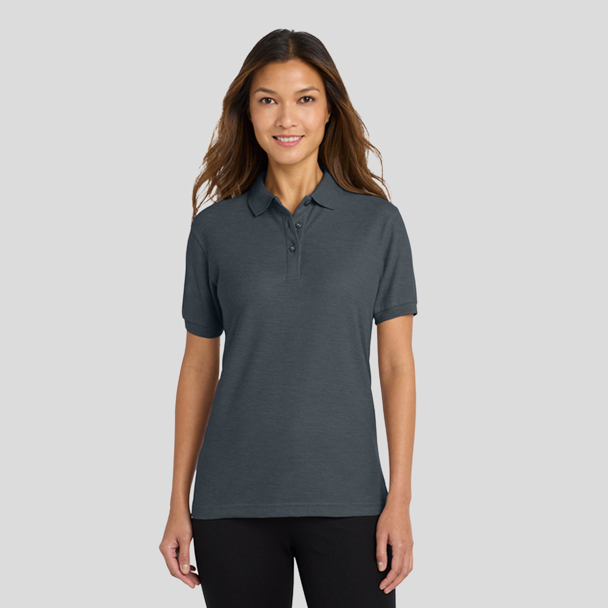 Women's Silk Touchβ’ Polo | Steel Grey