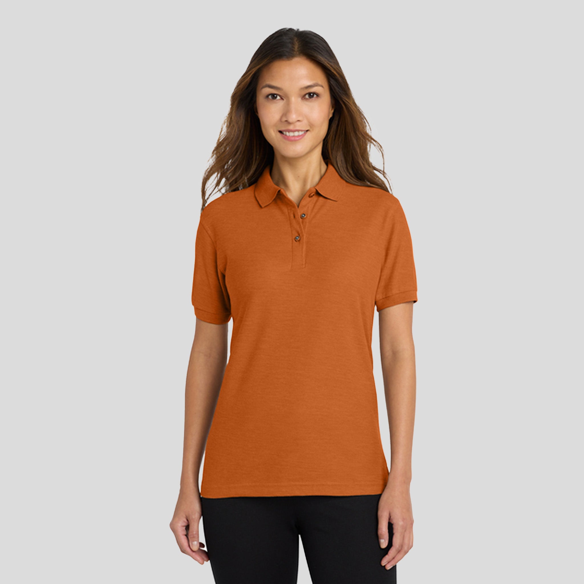 Women's Silk Touchβ’ Polo | Texas Orange