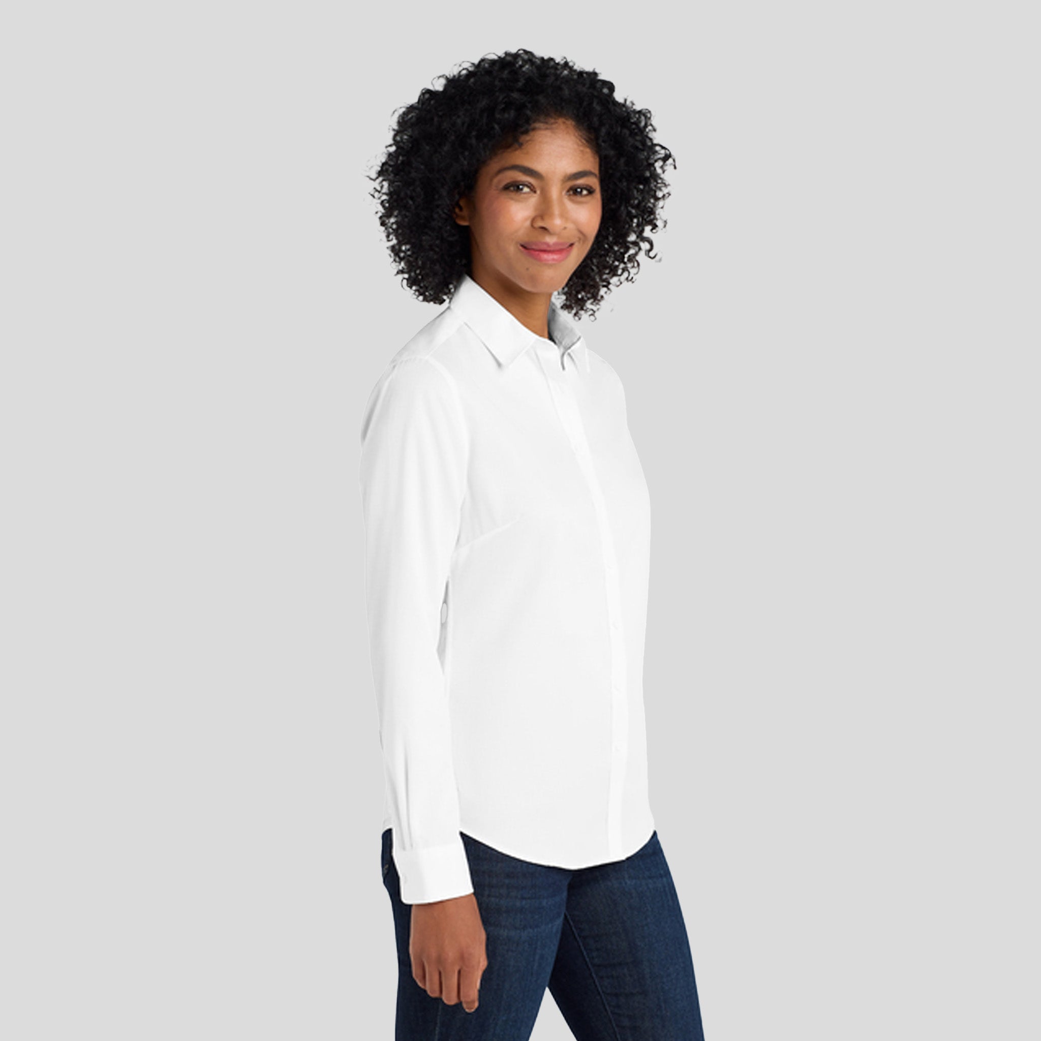 Women's SuperProβ’ Twill Shirt | White