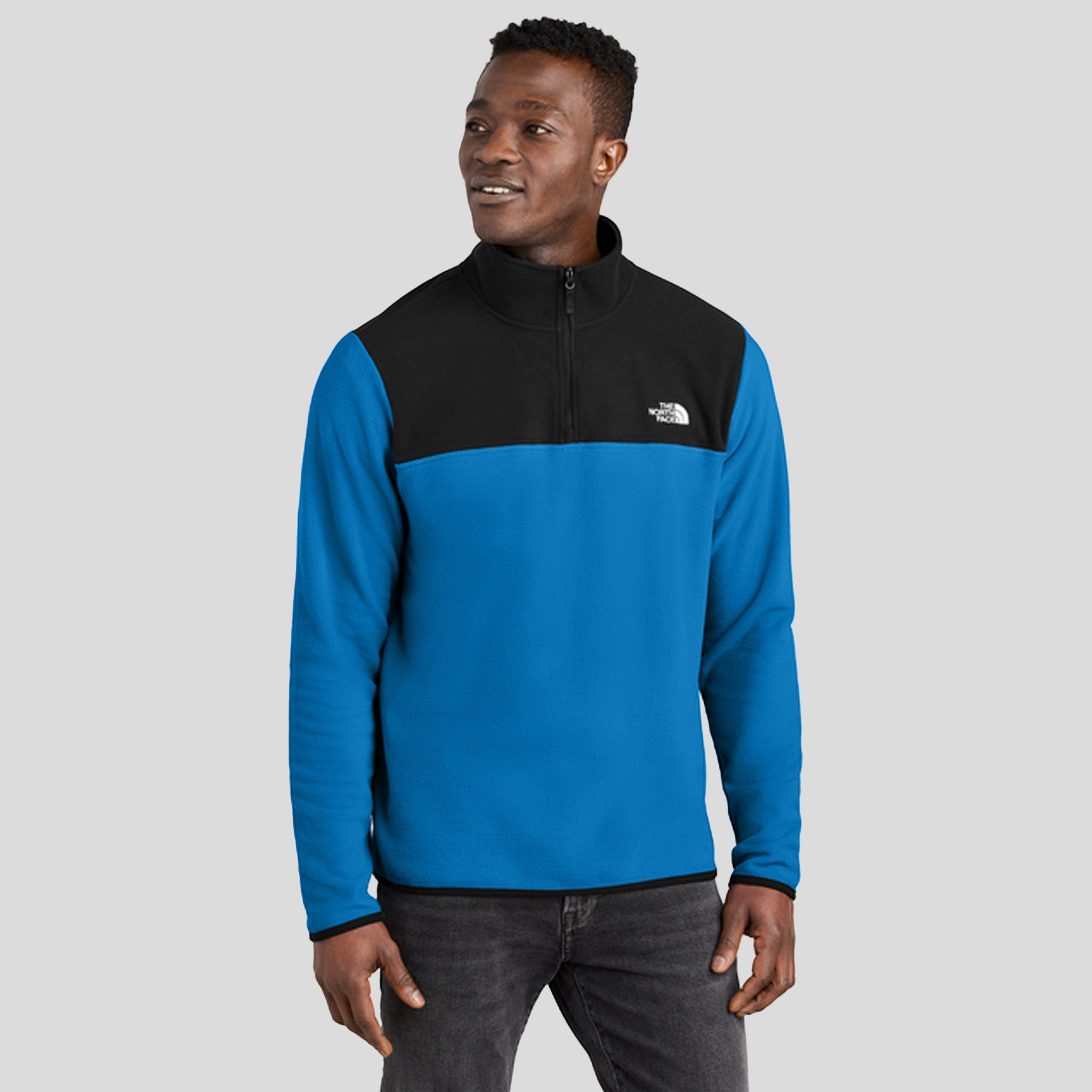 Glacier 1/4-Zip Fleece | Hero Blue/TNF Black