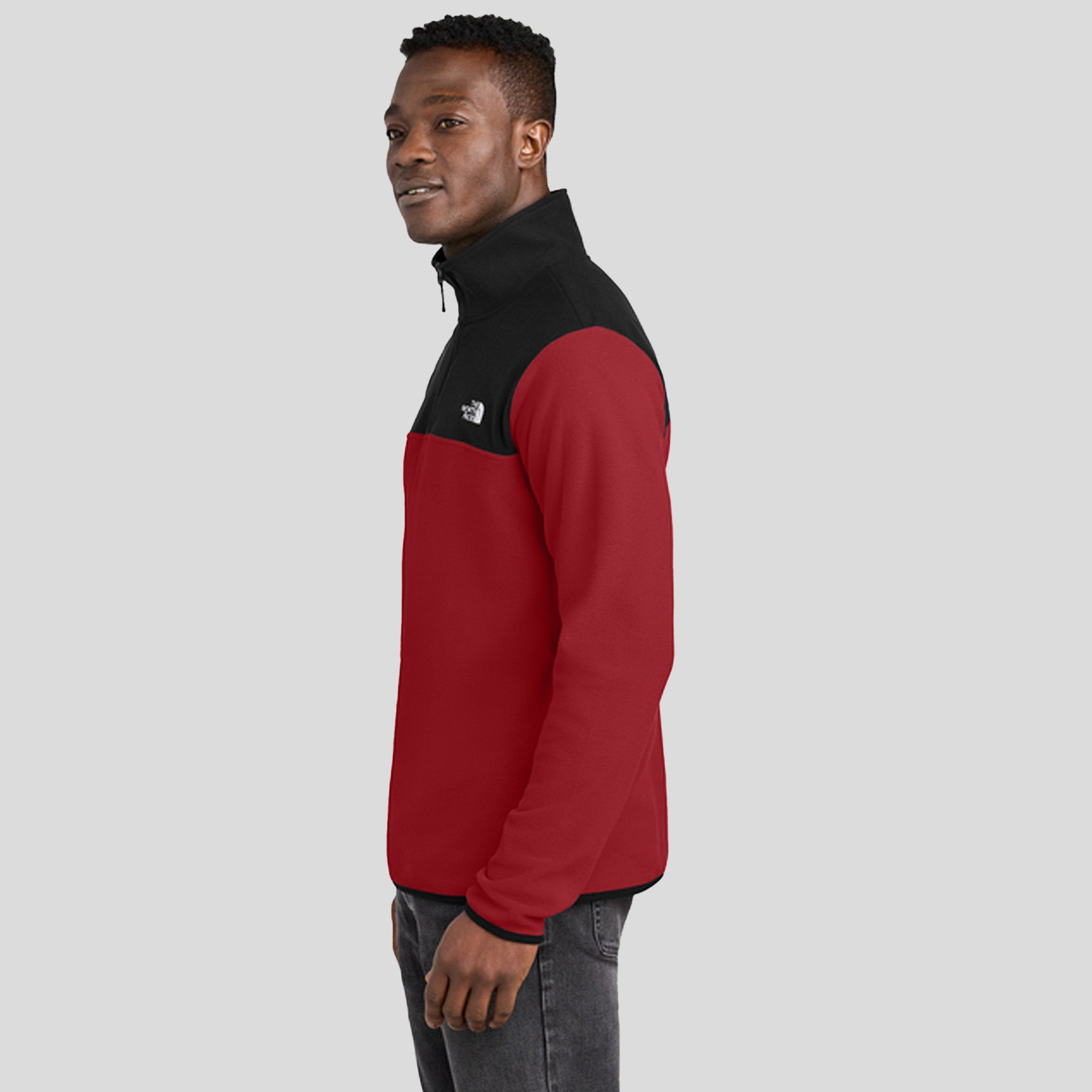 Glacier 1/4-Zip Fleece | Rage Red/TNF Black