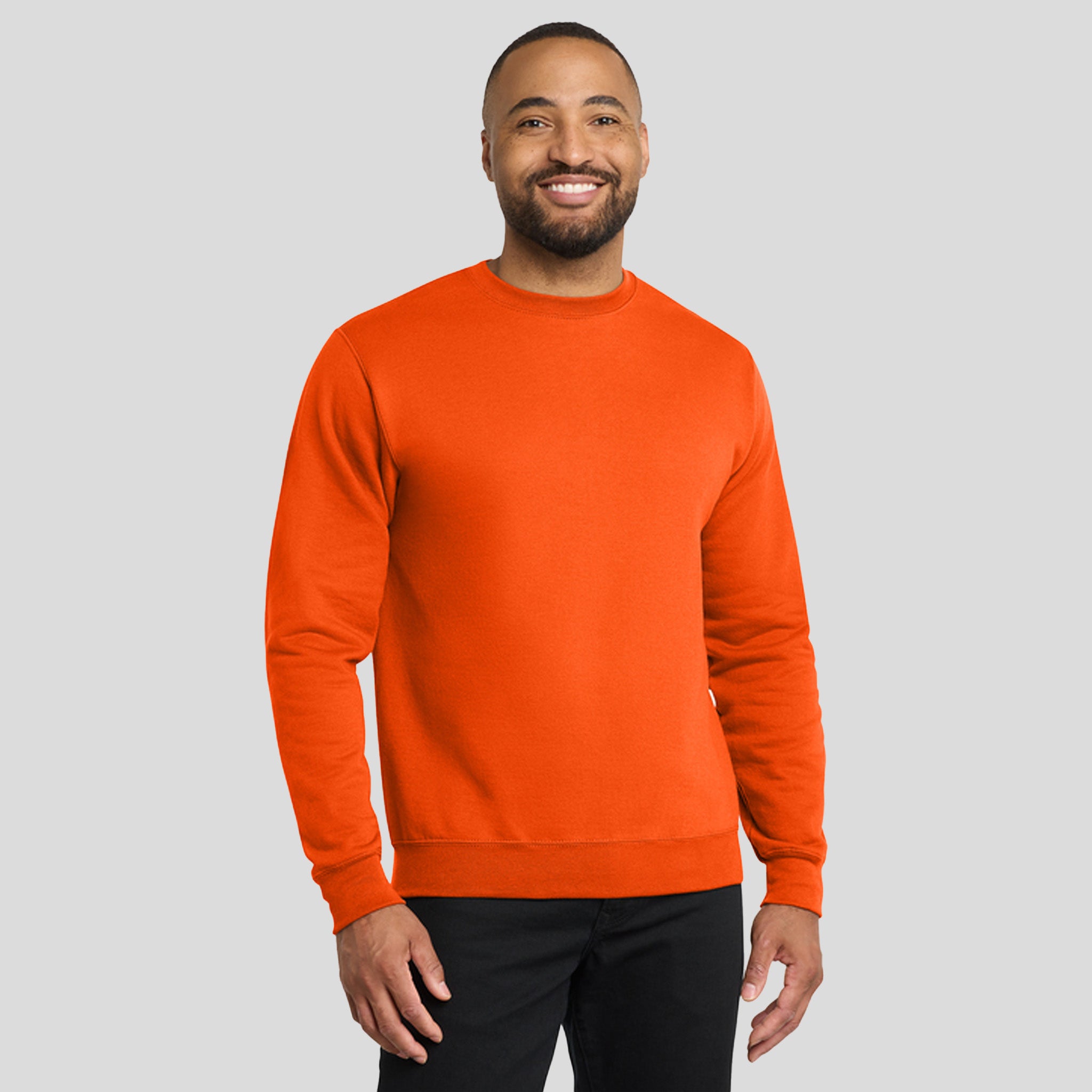 Core Fleece Crewneck Sweatshirt | Safety Orange