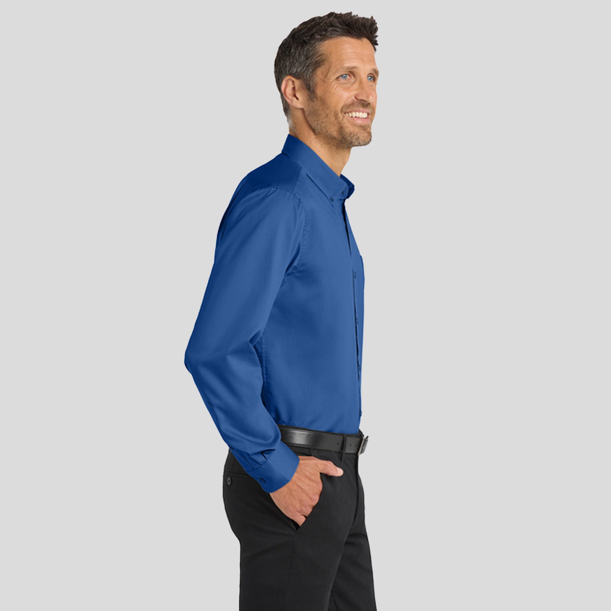 SuperProβ’ Twill Shirt | True Blue