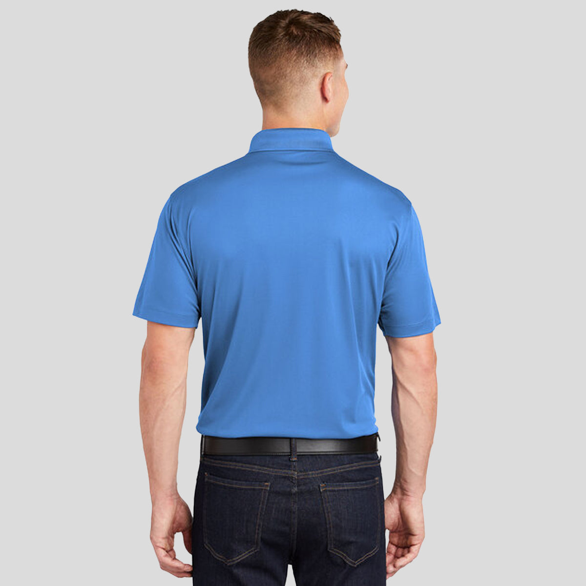 Micropique Sport-Wickยฎ Polo | Blue Lake