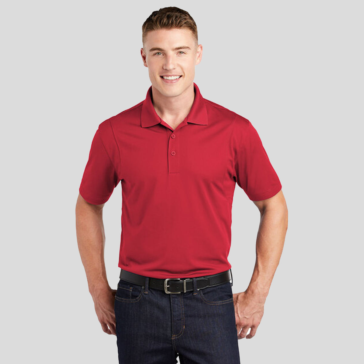 Micropique Sport-Wickยฎ Polo | True Red