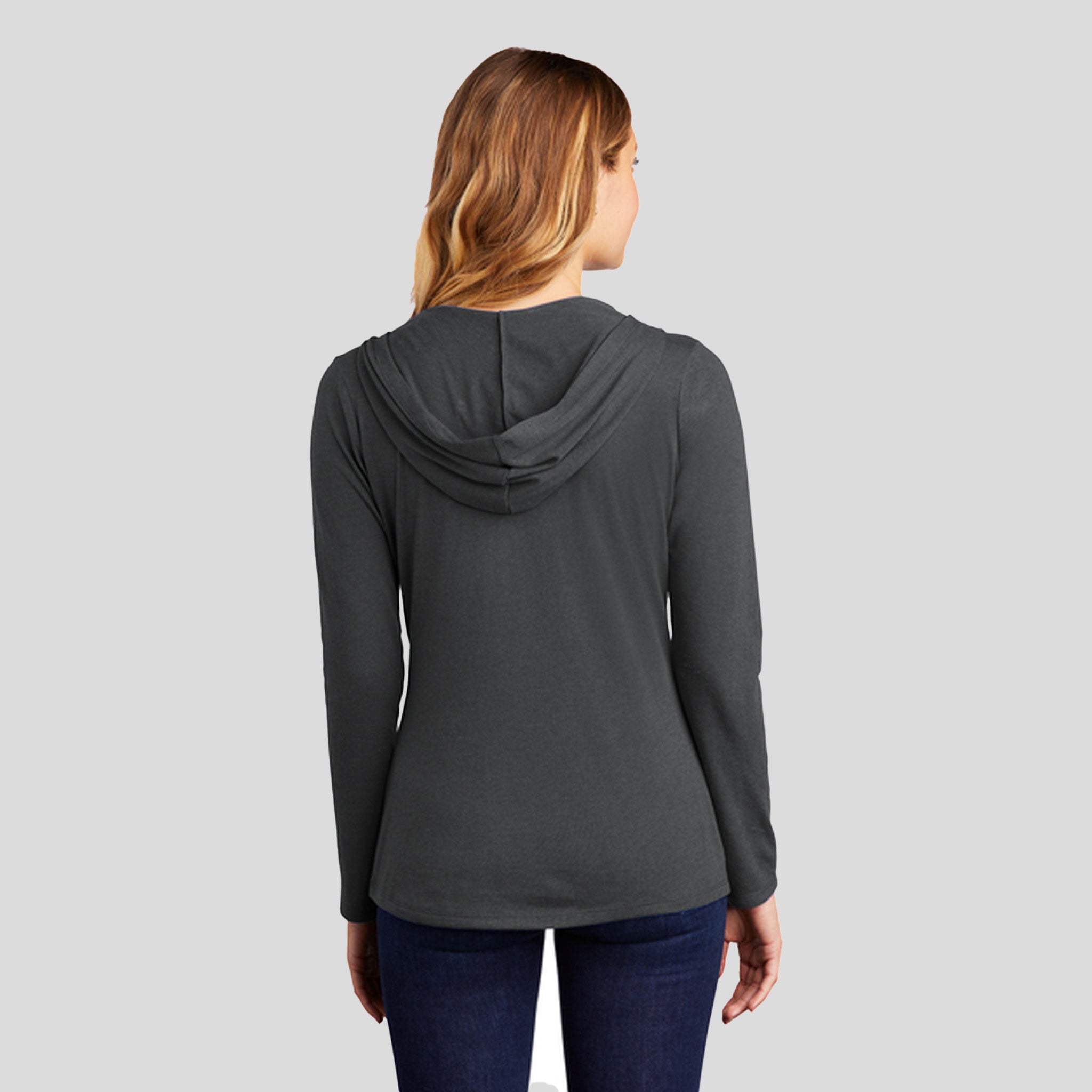 Womenโs Perfect Tri ยฎ Long Sleeve Hoodie | Charcoal