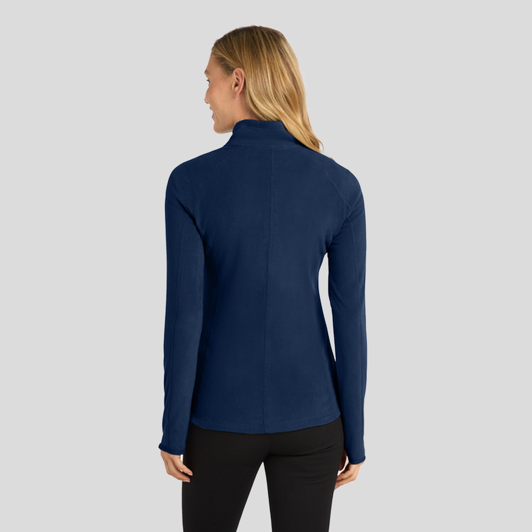 Women's Microfleece 1/2-Zip Pullover | True Navy