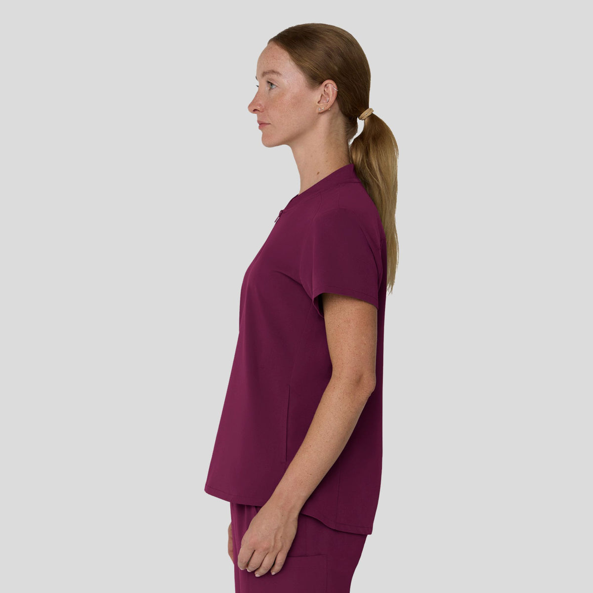 Tempo Women's 1/4 Zip Top | Wine