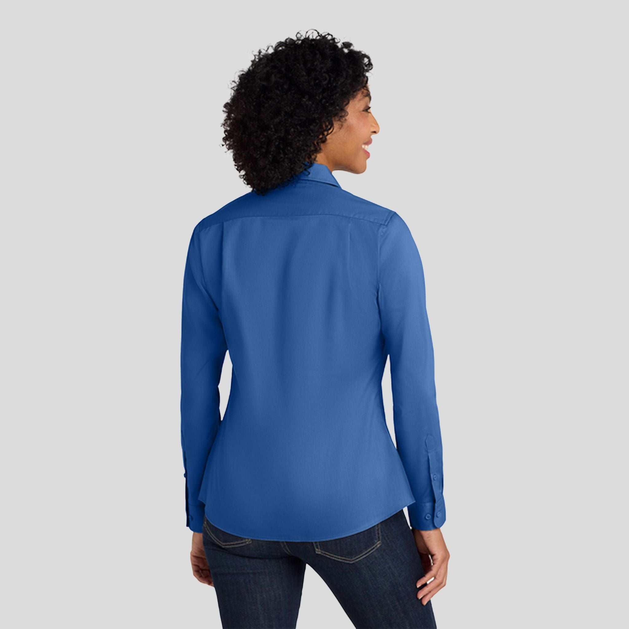 Women's SuperProβ’ Twill Shirt | True Blue