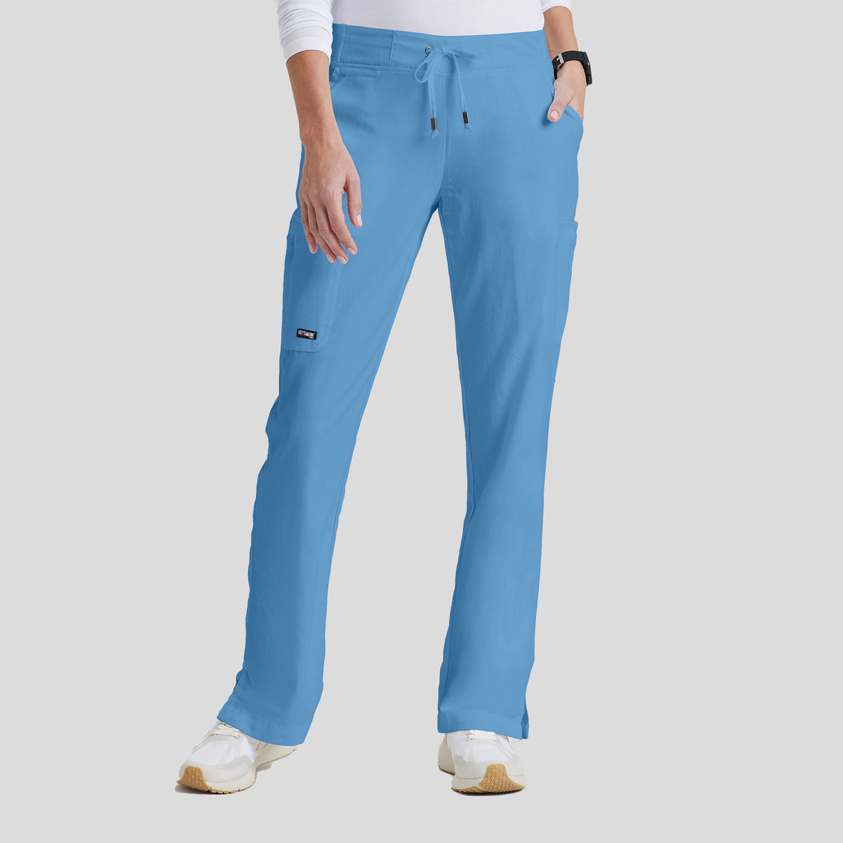 Mia 6-Pocket Low-Rise Straight Leg Scrub Pant | Ciel