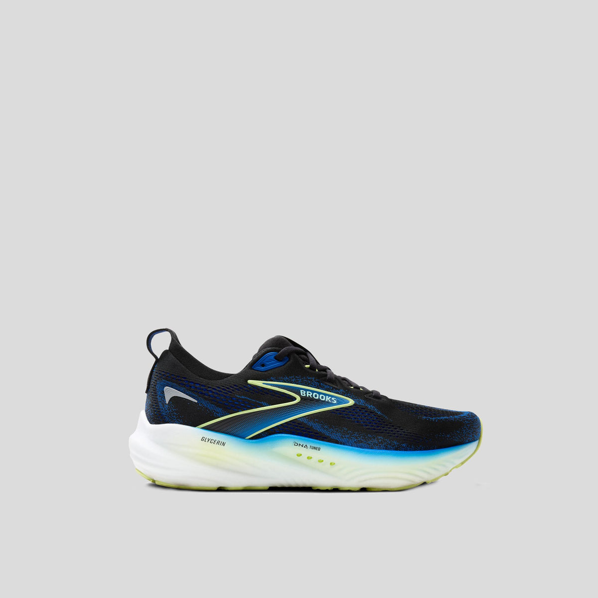 Men's Glycerin GTS 22  | Black/Cobalt/Neo Yellow