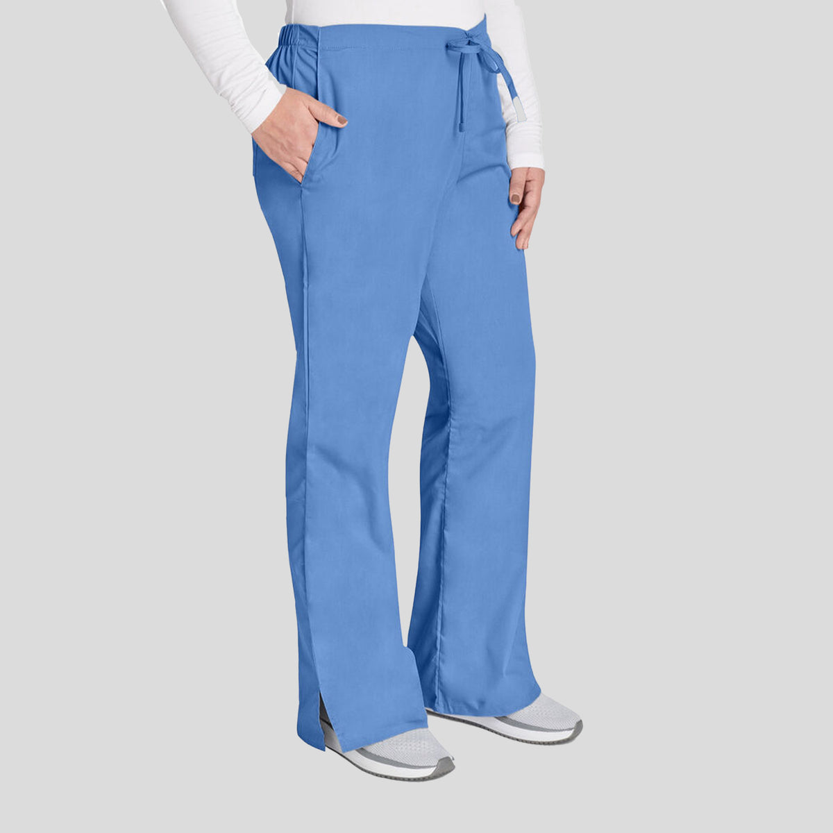 Natural Rise Flare Leg Drawstring Pant | Ciel