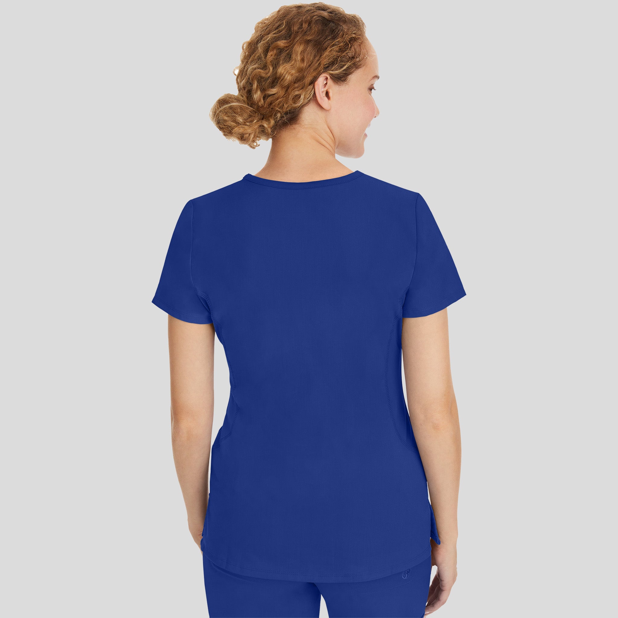 Juliet V-Neck Yoga Scrub Top | Galaxy