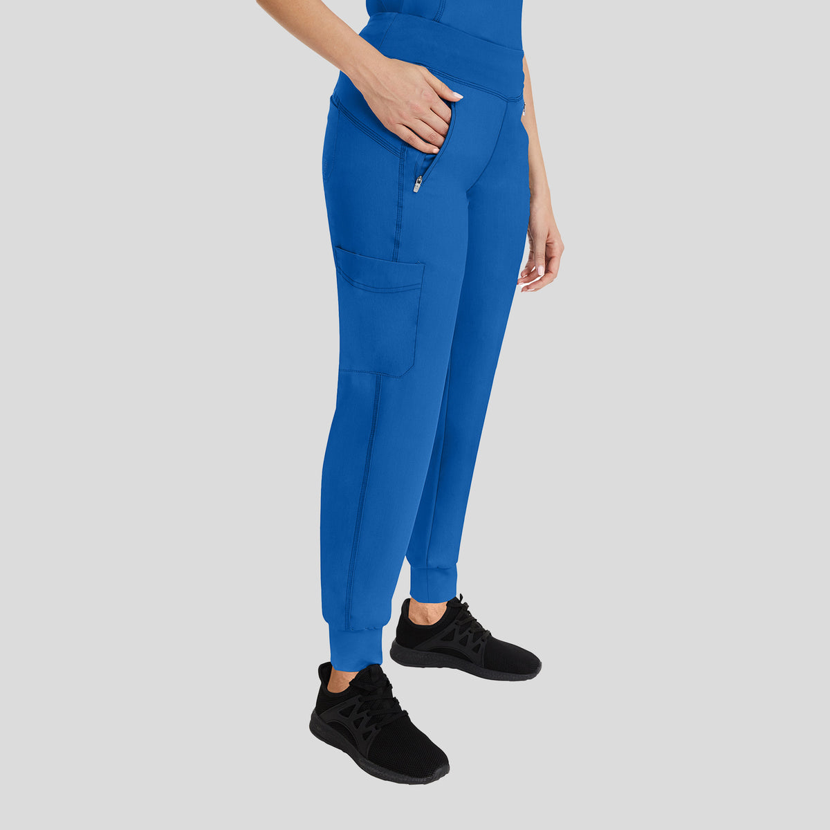 Tara Yoga Jogger Scrub Pant | Royal