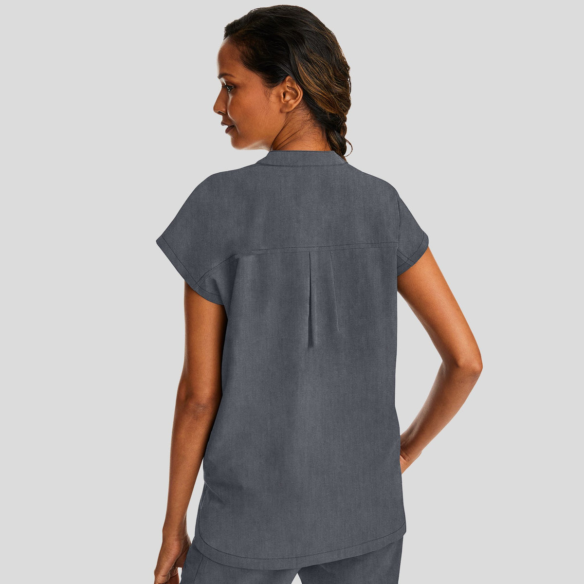 HEH_HEALINGHANDS_PURPLELABEL_JOURNEYTOP_2152_HEATHERGREY_BACK