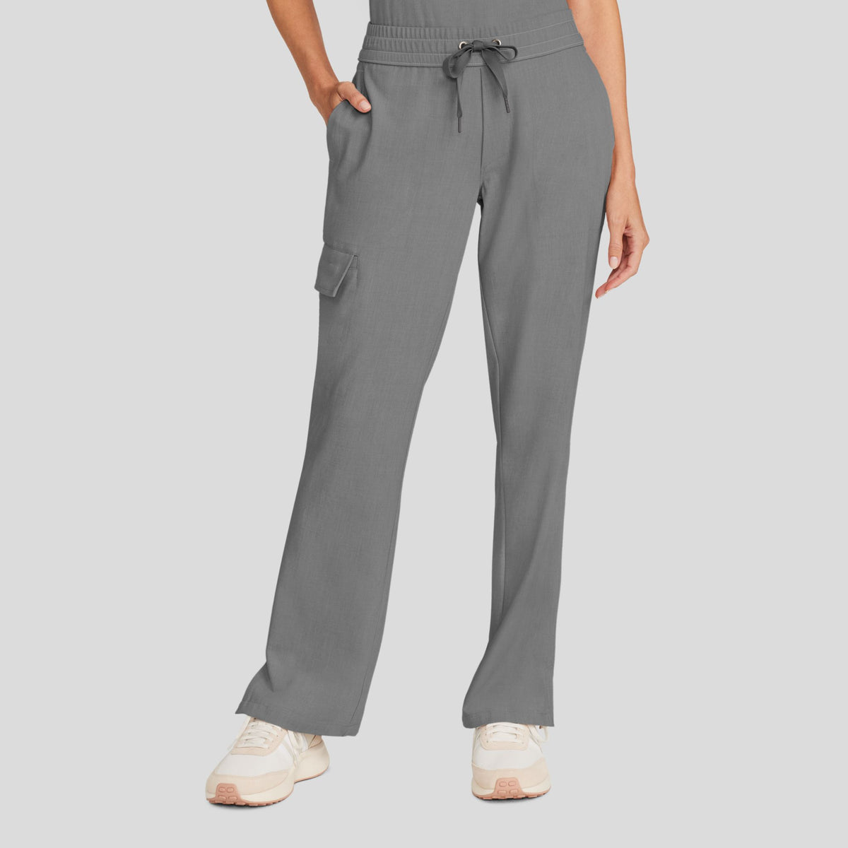 Women's Brandy Straight Leg Scrub Pant | Heather Ash