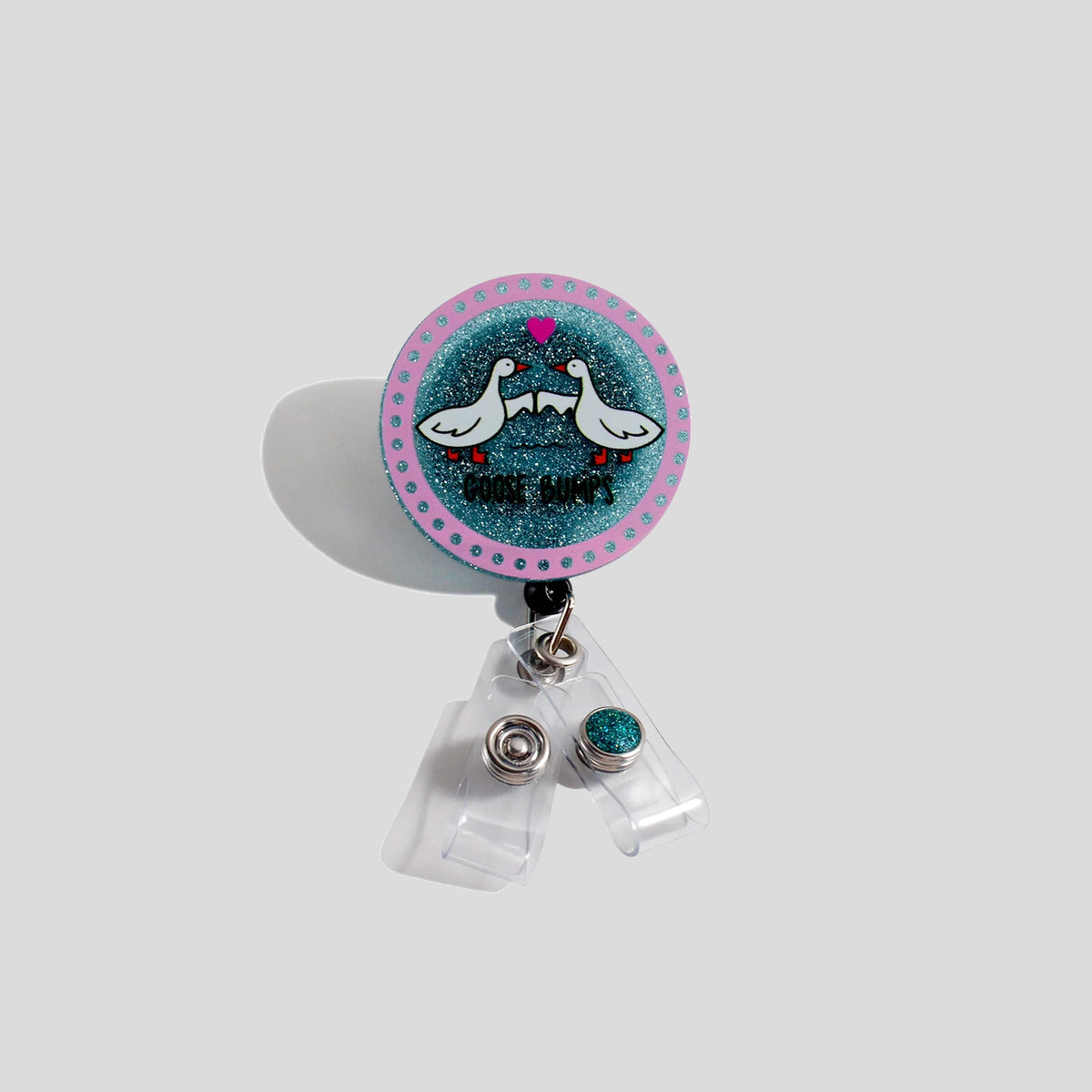 Goose Bumps Acrylic Badge Holder