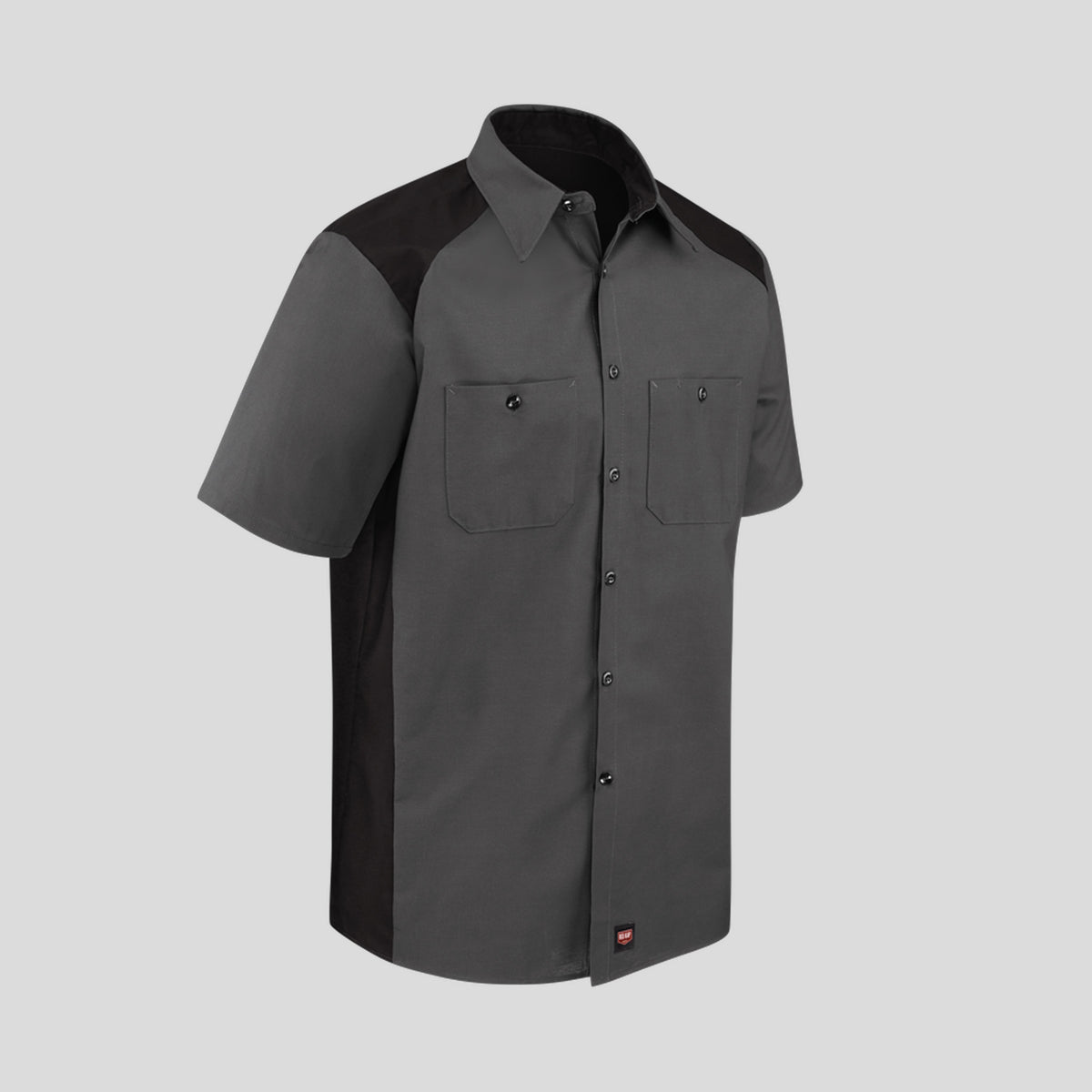 Short Sleeve Motorsports Shirt | Charcoal/Black