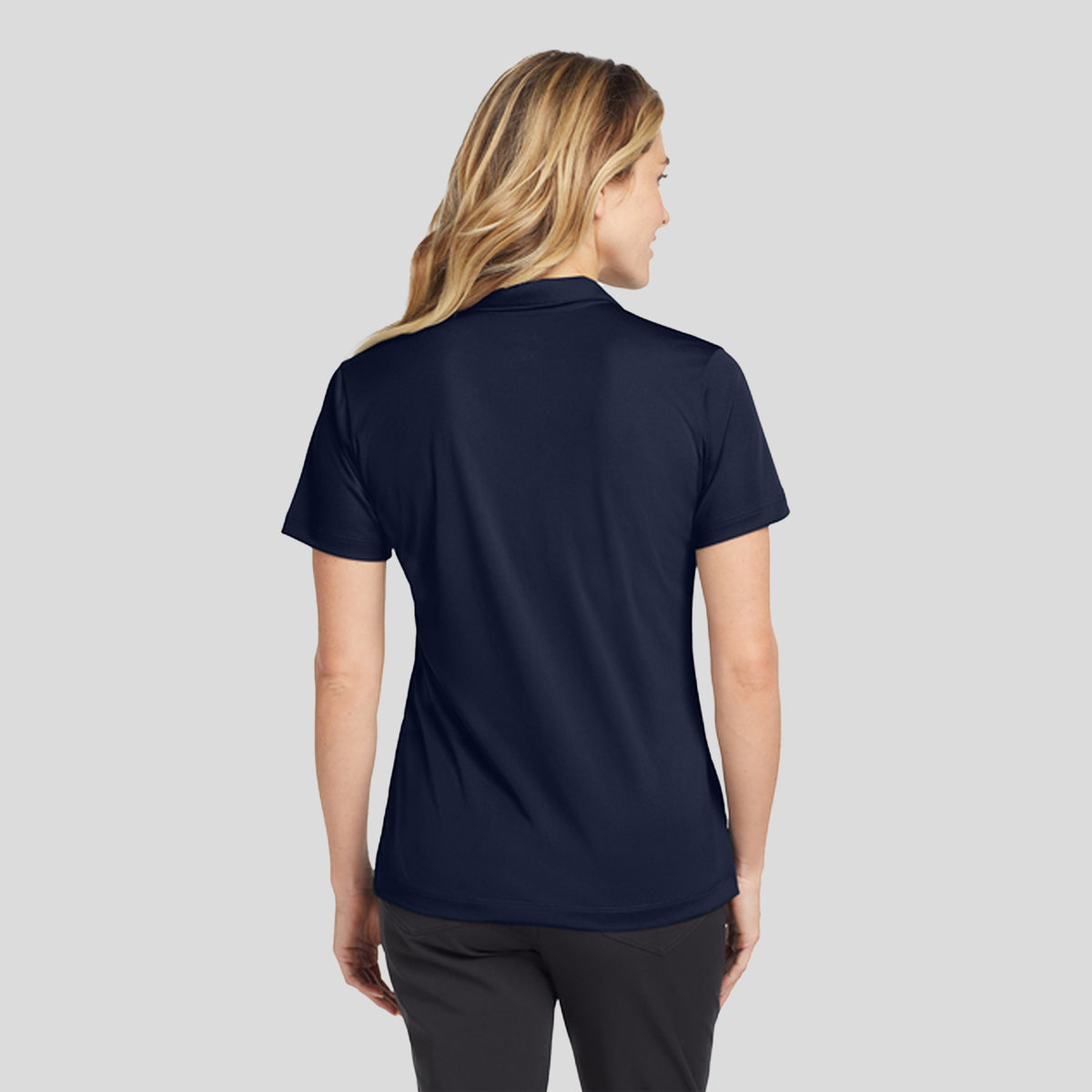 Women's Dri-FIT Vertical Mesh Polo | Marine