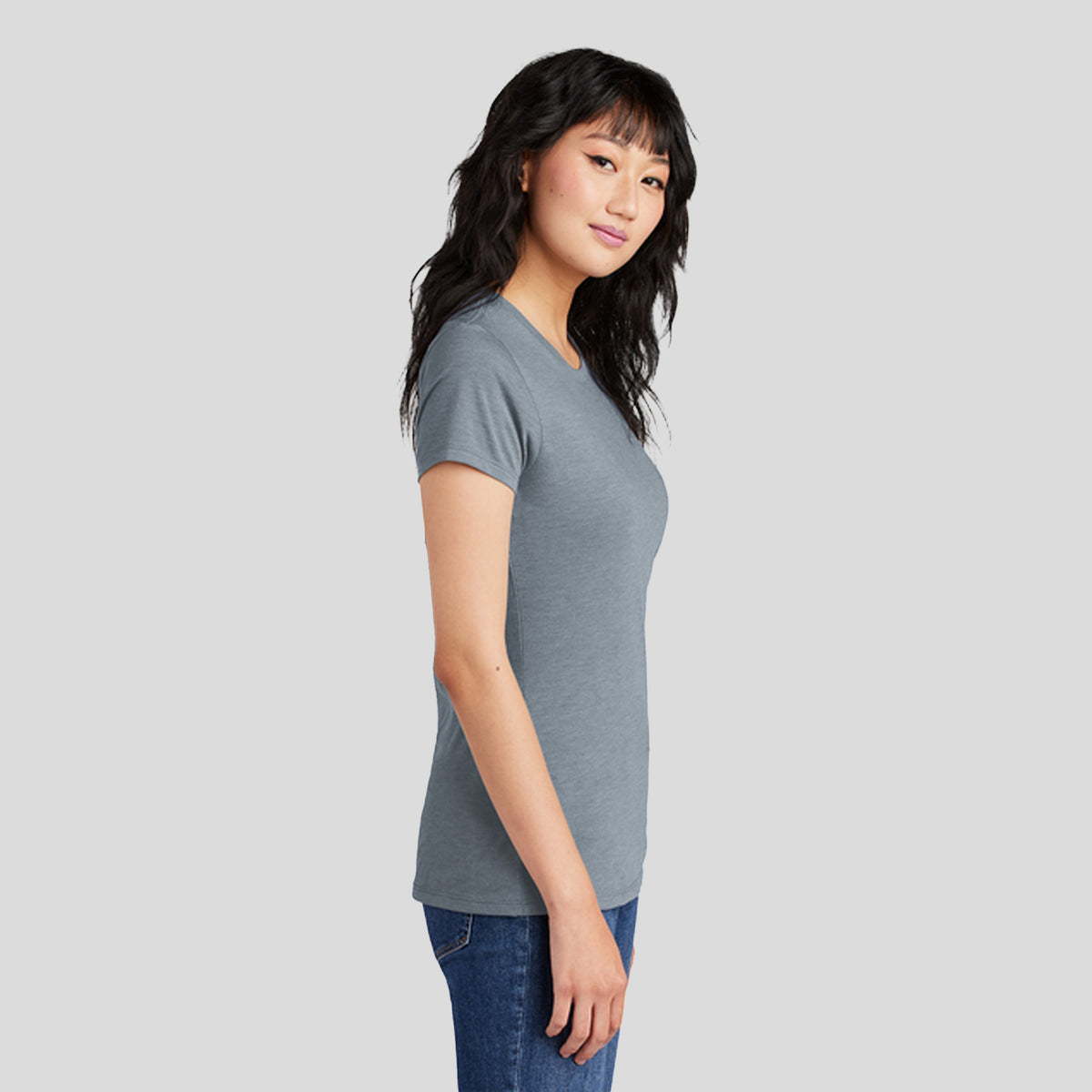 Women’s Perfect Tri® Tee | Flint Blue Heather