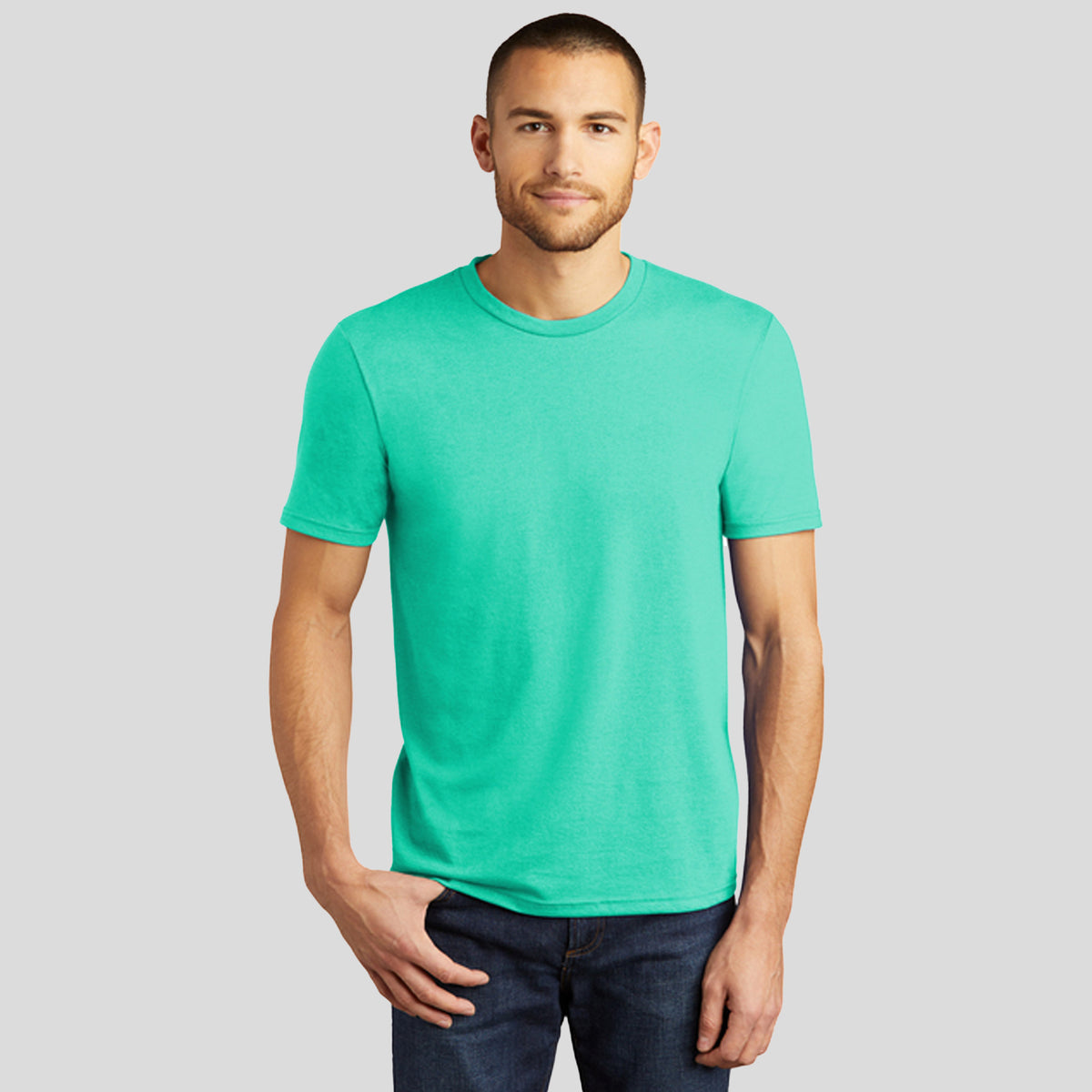Perfect Tri® Tee | Aqua Heather