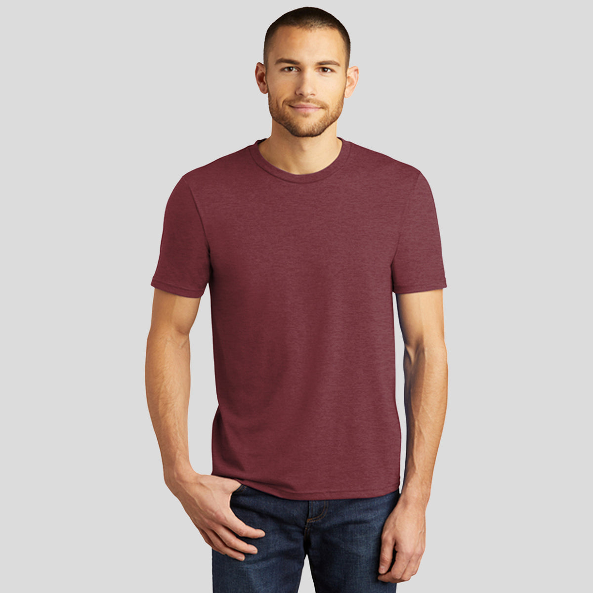 Perfect Tri® Tee | Maroon Frost