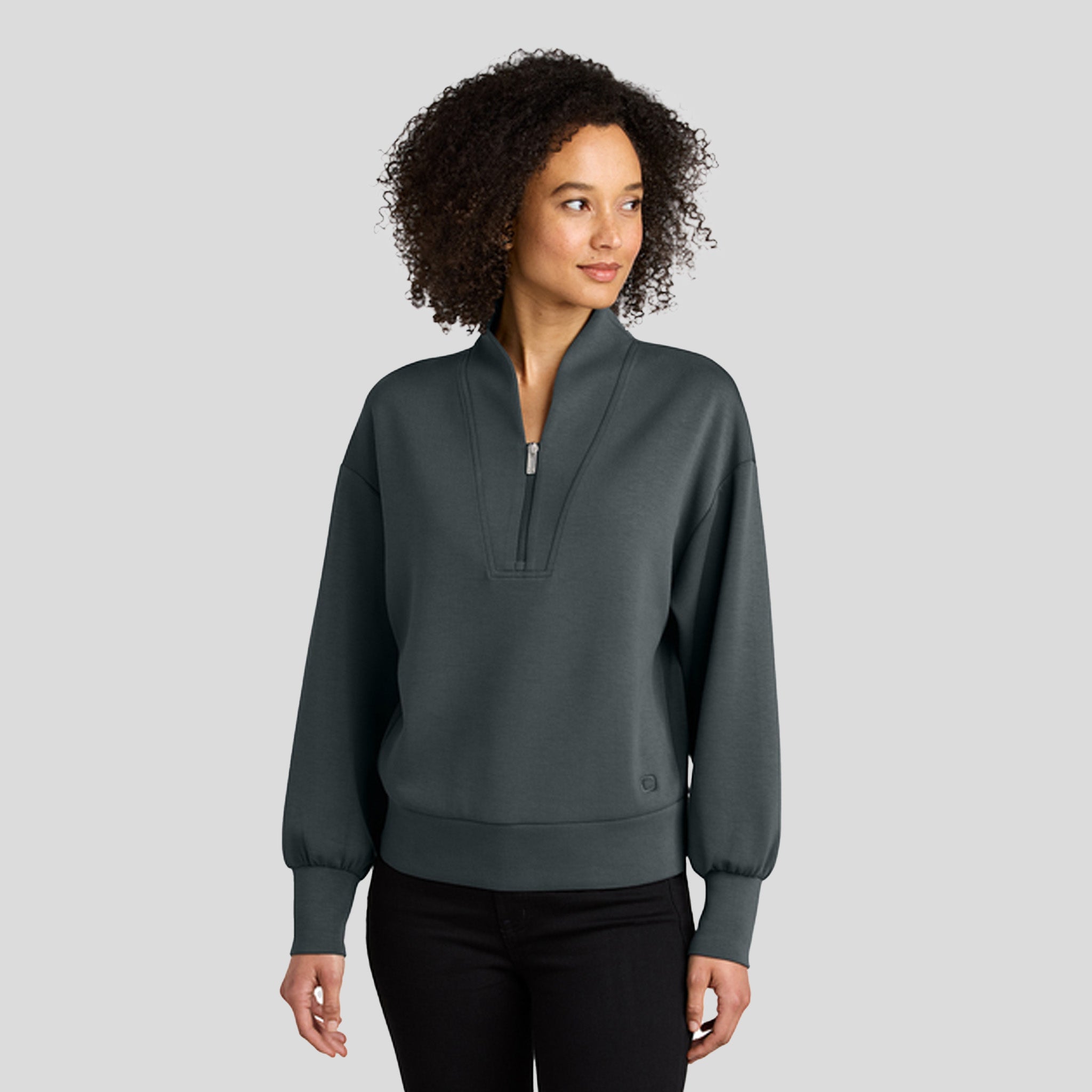 Women’s Transcend 1/4-Zip | Tarmac Grey