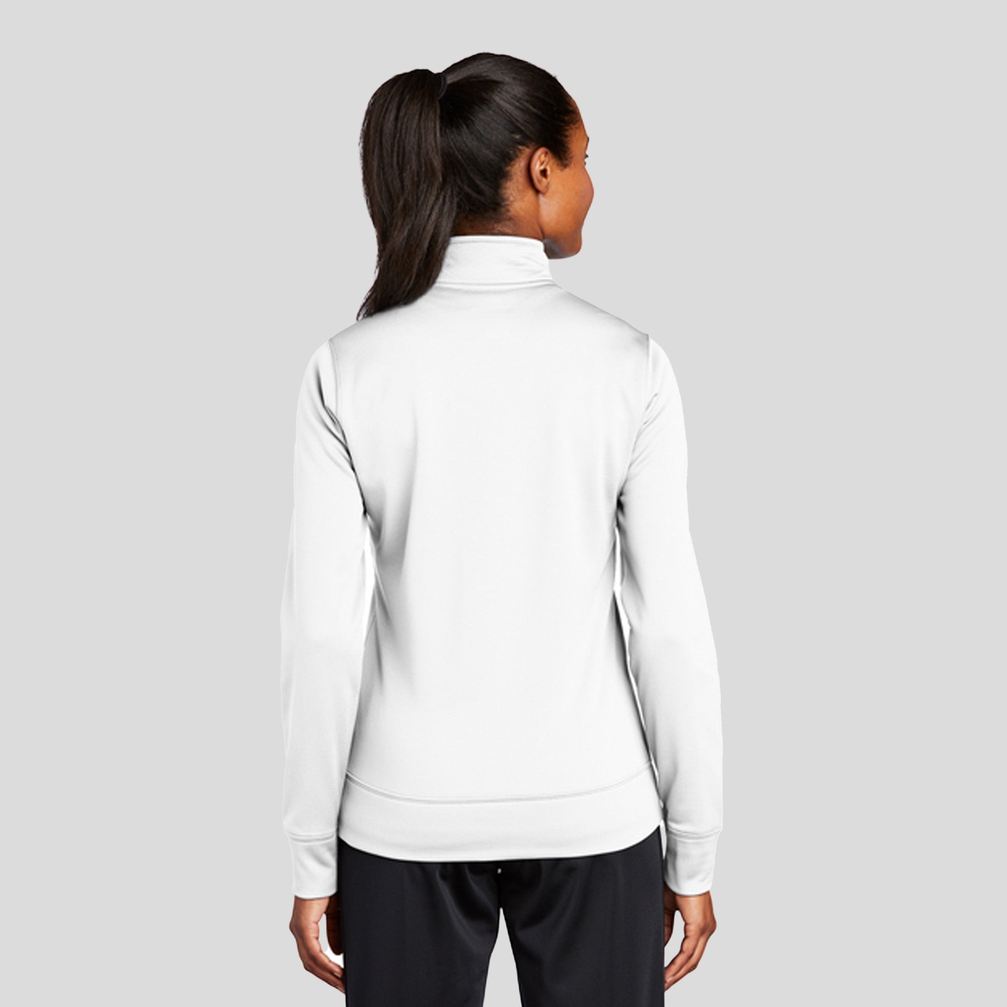 Women's Sport-Wick® Fleece Full-Zip Jacket | White