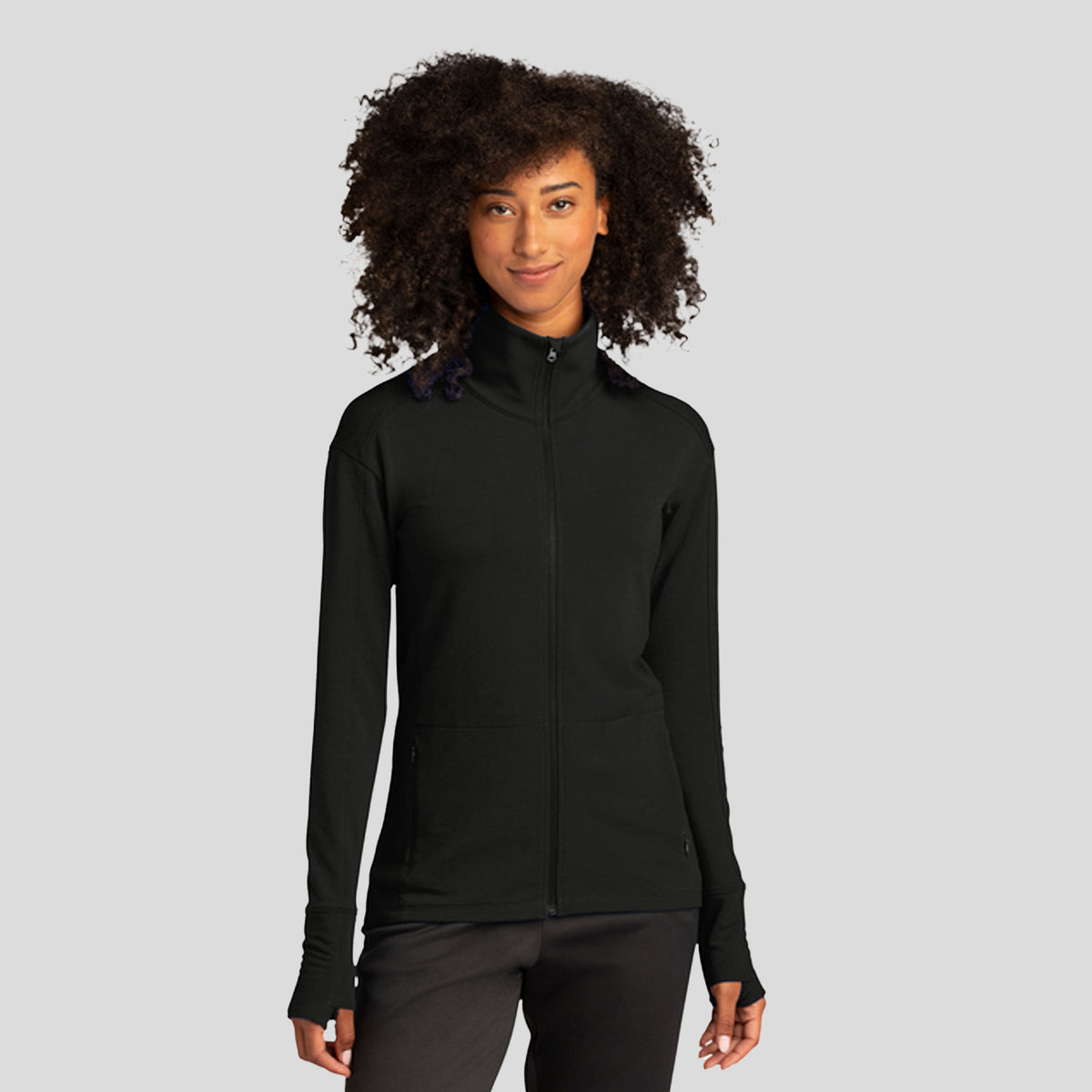 Women's Sport-Wick ® Flex Fleece Full-Zip | Black