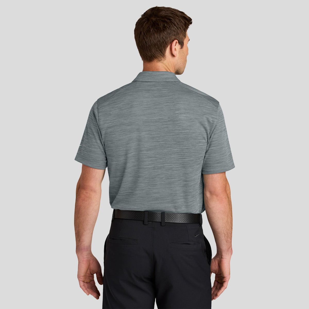 Dri-FIT Striated Polo | Cool Grey