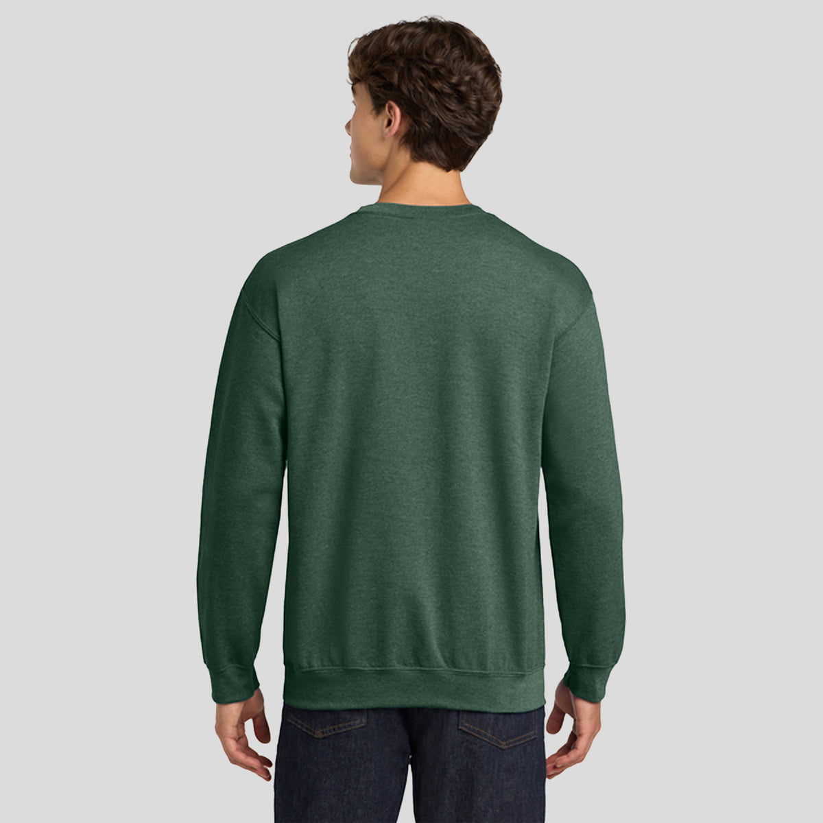 Heavy Blend™ Crewneck Sweatshirt | Heather Dark Green