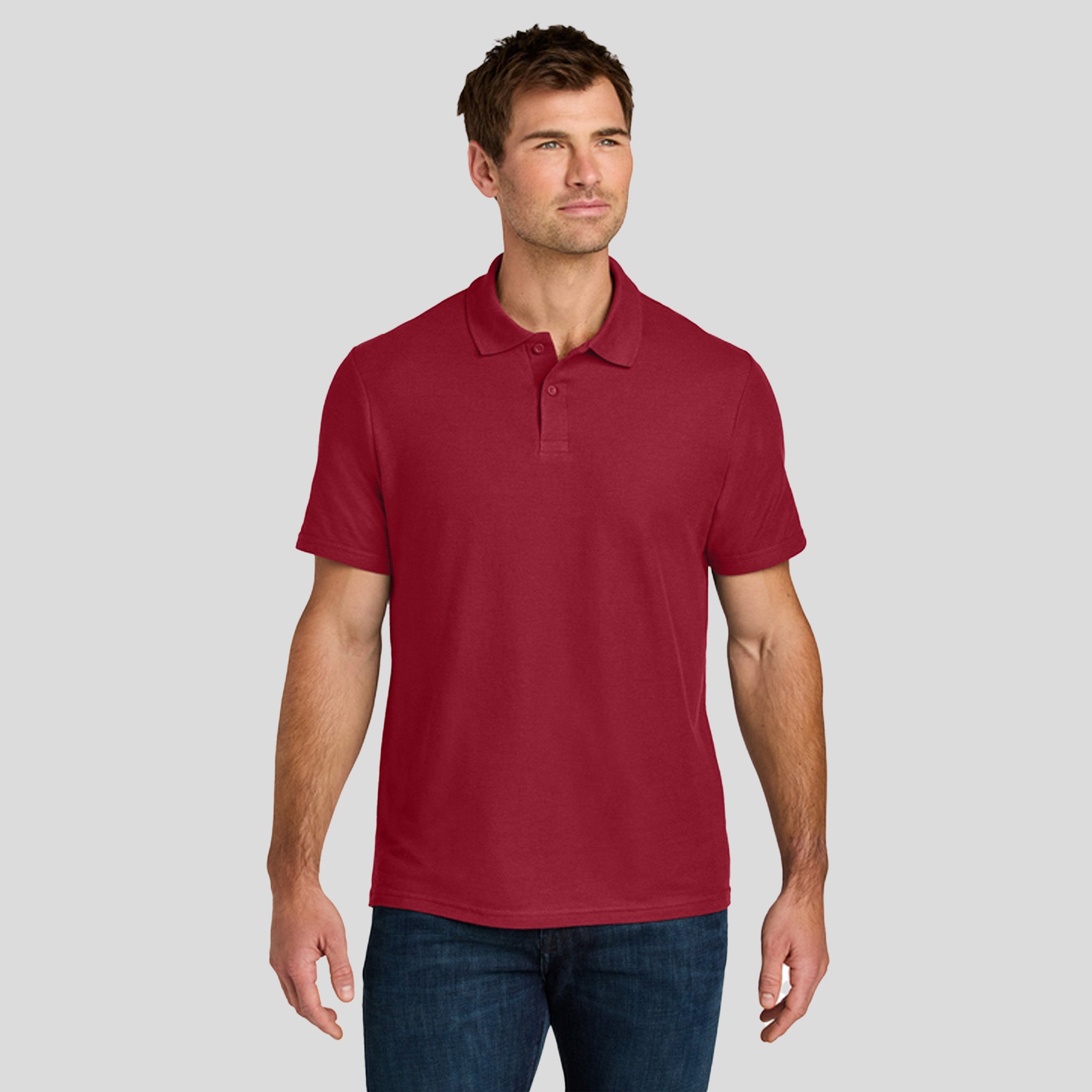 Gildan® Softstyle® Pique Polo | Cherry Red