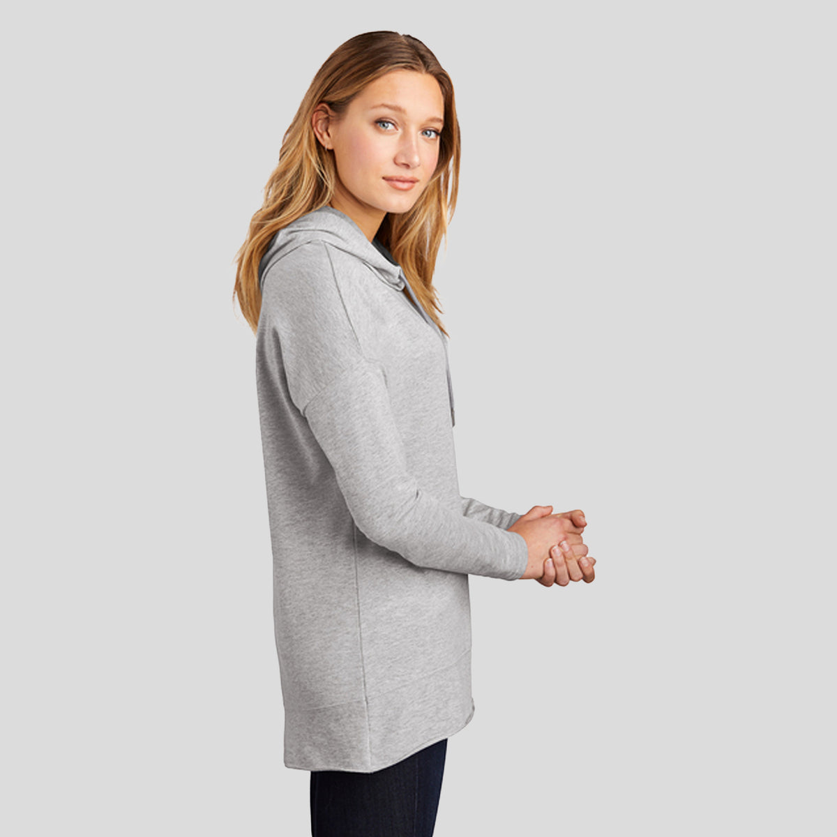 Women’s Featherweight French Terry ™ Hoodie | Light Heather Grey
