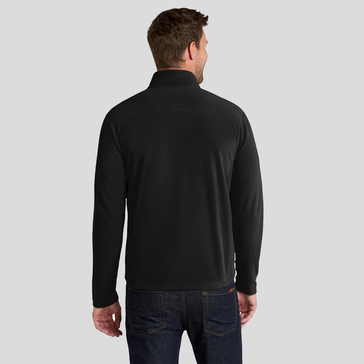 Men's Microfleece Jacket | Black