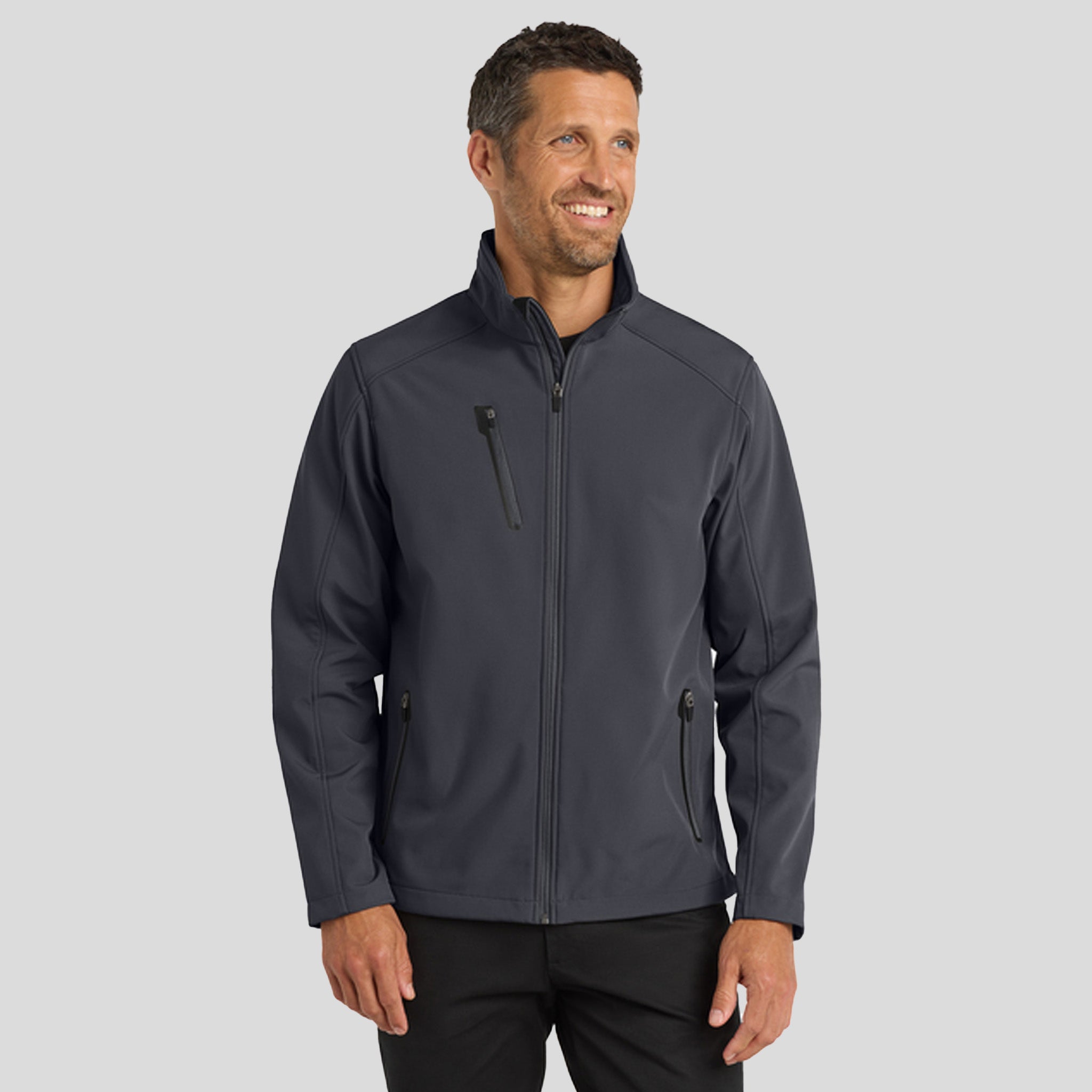 Welded Soft Shell Jacket | Battleship Grey